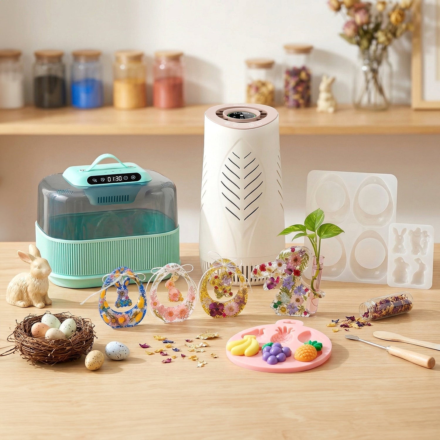 Easter Resin DIY Guide: Creative Ideas for Eggs & Bunnies Crafts