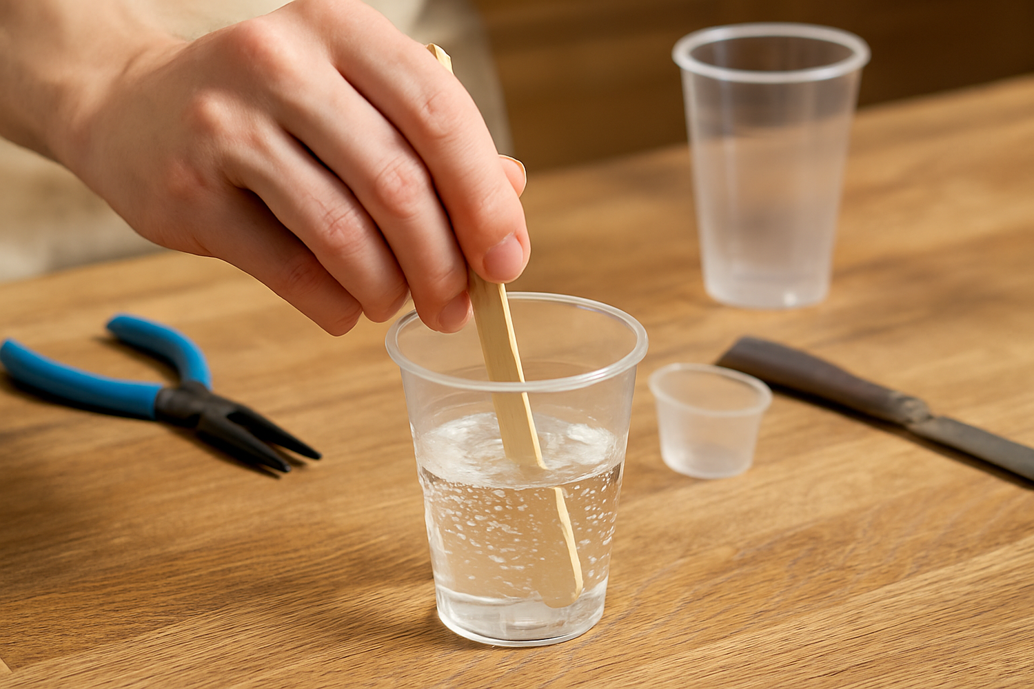 how to sculpt with epoxy resin