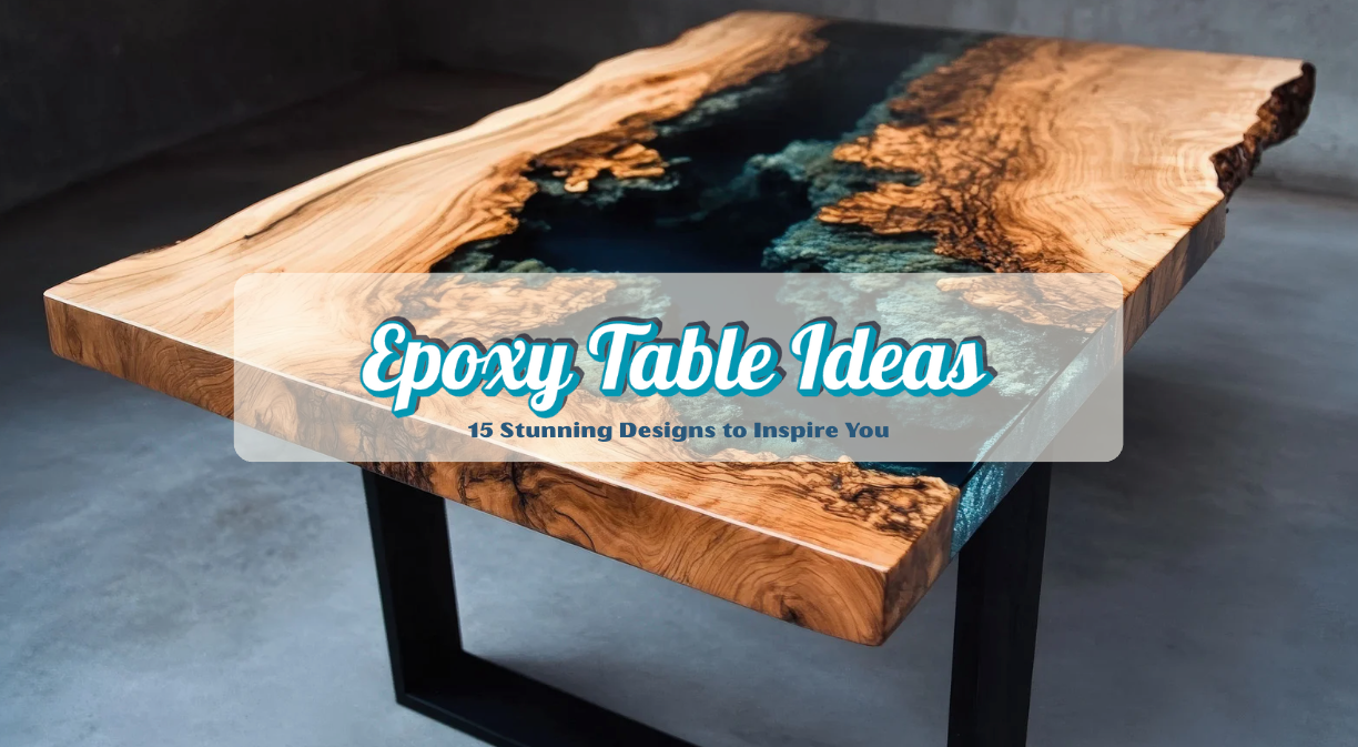 Epoxy Table Ideas: 15 Stunning Designs to Inspire You