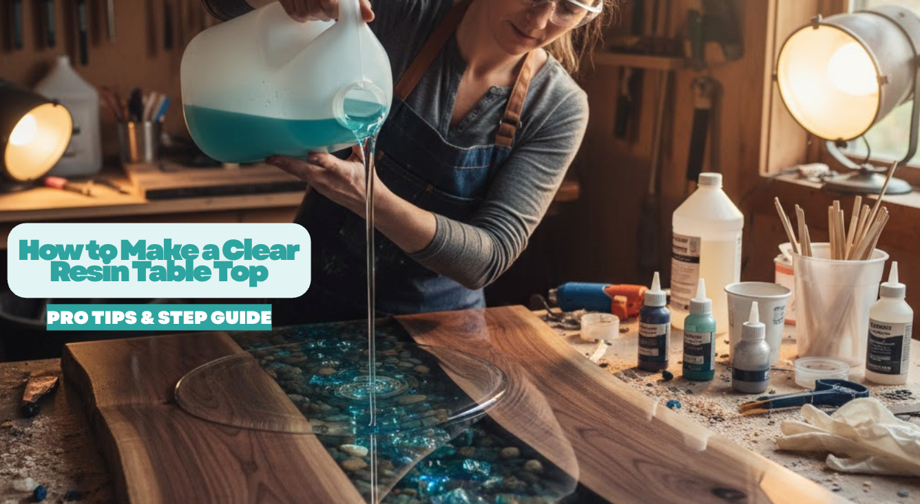 How to Make a Clear Resin Table Top: Pro Tips & Step Guide