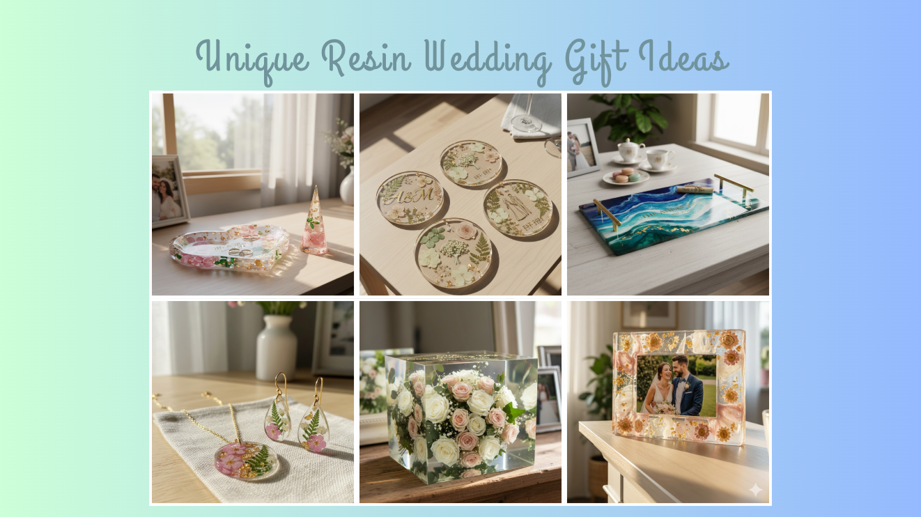 Best Resin Wedding Gift Ideas The Couple Will Actually Cherish