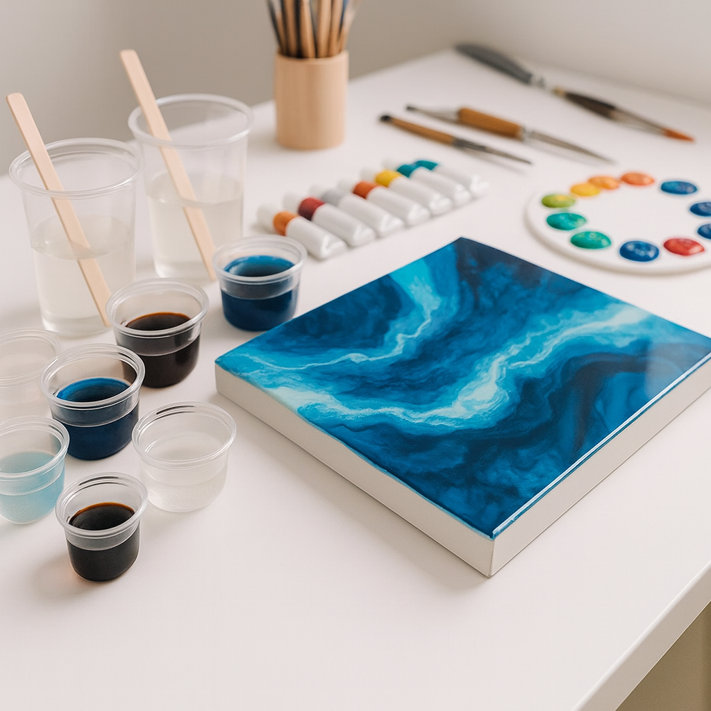 Can You Mix Acrylic Paint with Resin