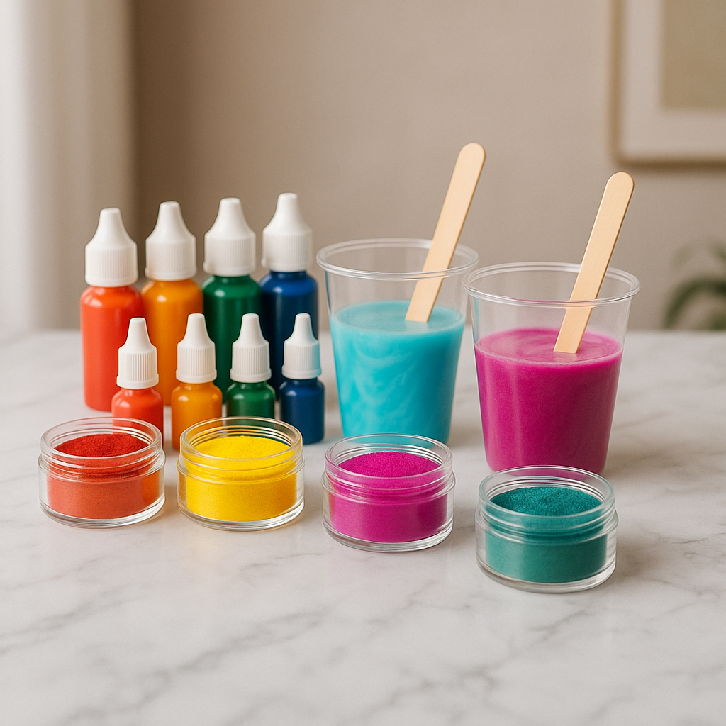 Mica Powder vs Liquid Dye Resin: Which Is Best for Coloring Resin Projects?