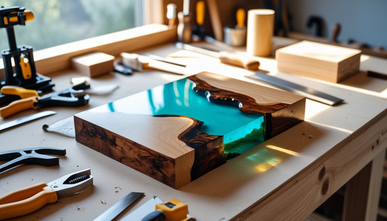 wood and resin projects