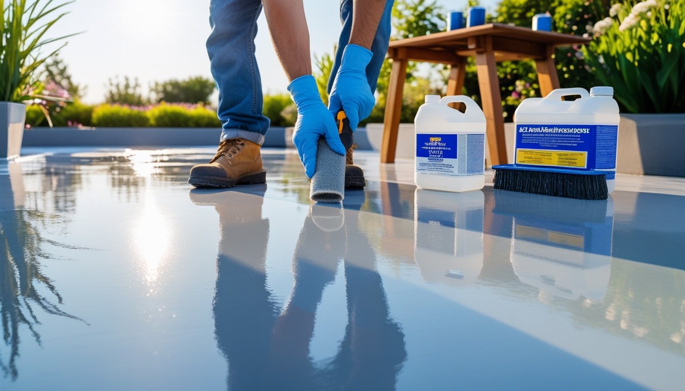 can epoxy be used outside