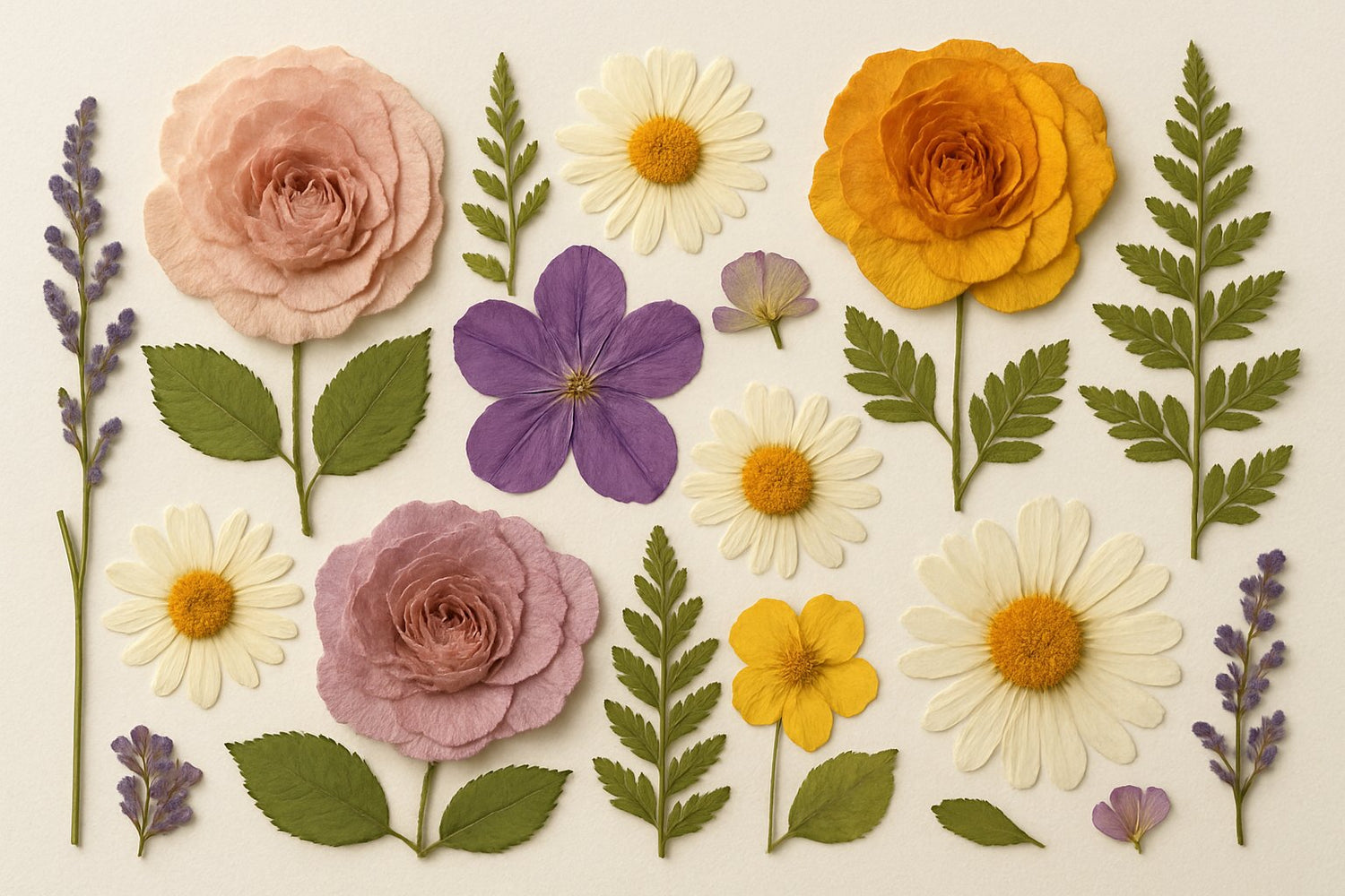 how long do pressed flowers last