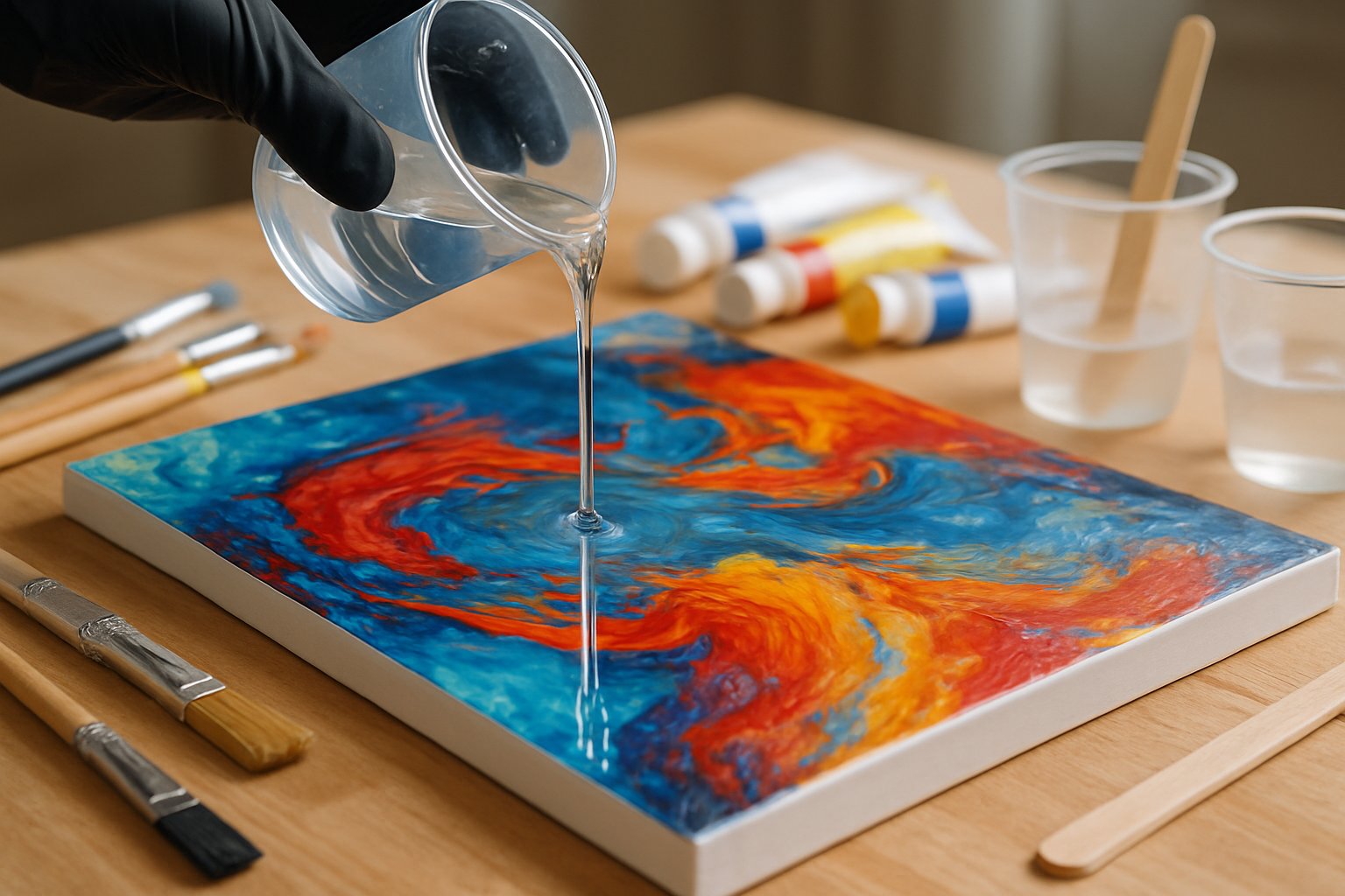best epoxy resin for acrylic painting