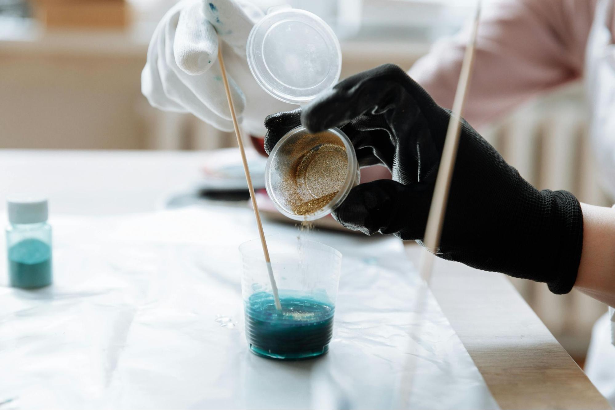 Coloring Resin