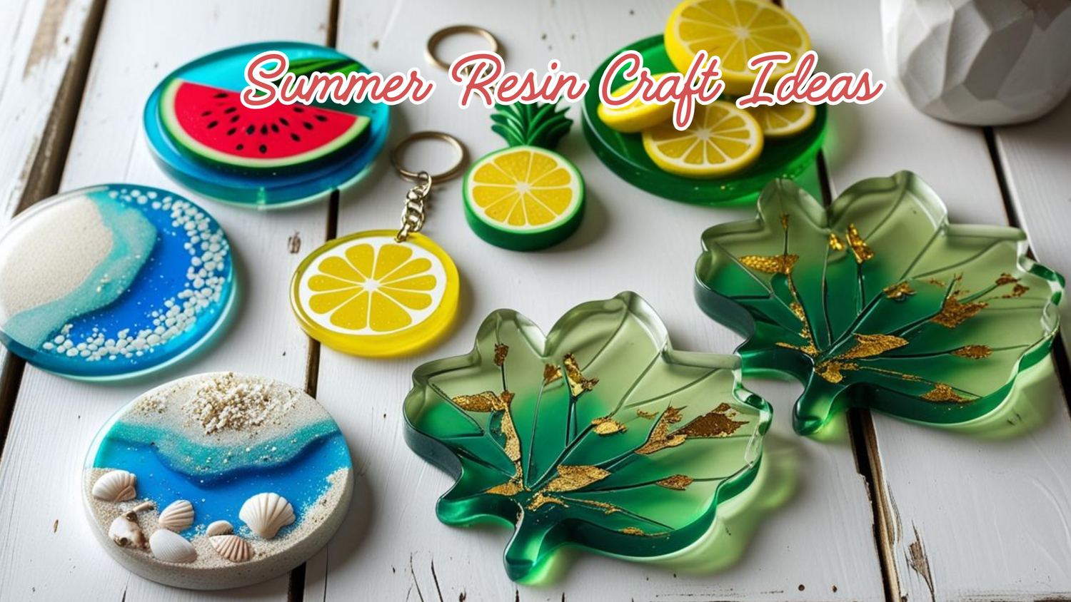 Summer Resin Craft Ideas