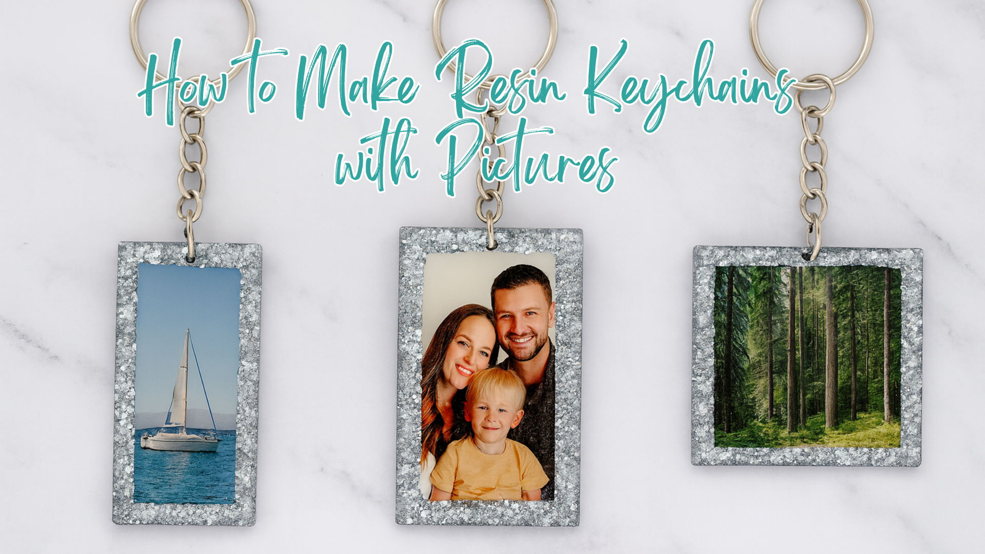 How to Make Resin Keychains With Pictures