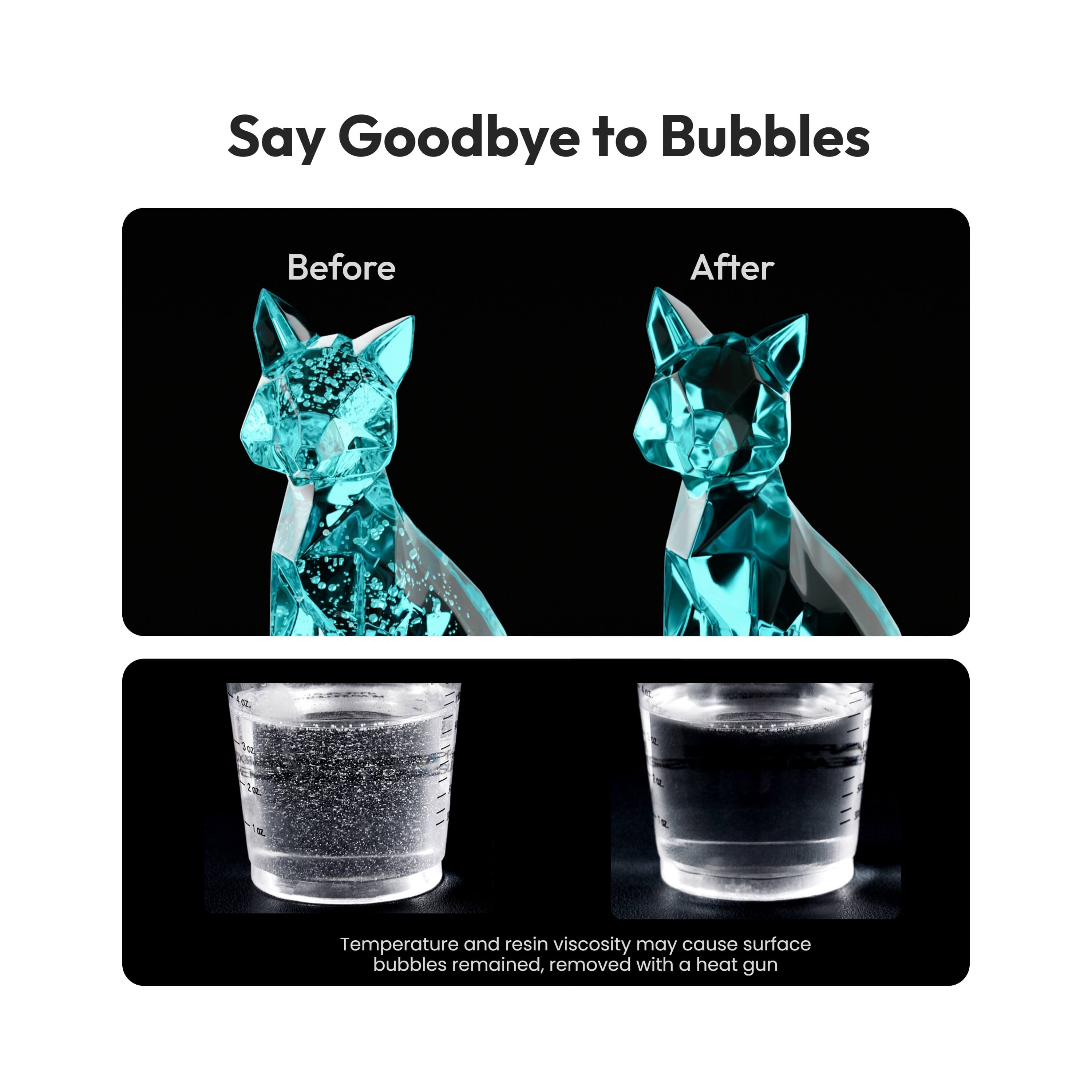 Resiners® AirLess Lite Bubble Removal Machine
