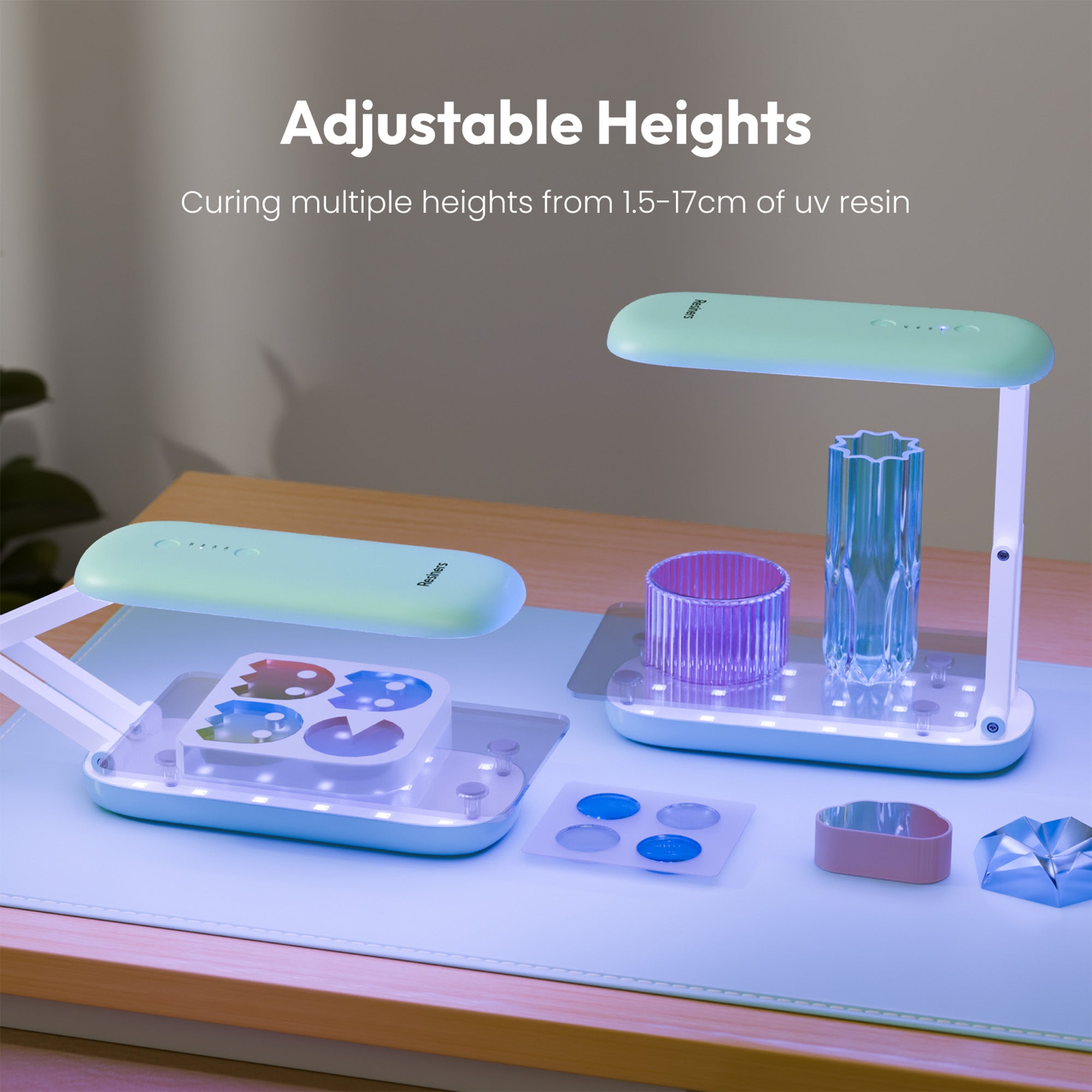 Resiners® Double-Sided Foldable UV Light