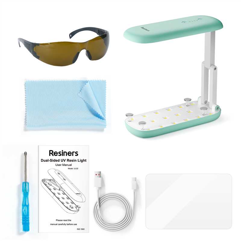 Resiners® Double-Sided Foldable UV Light