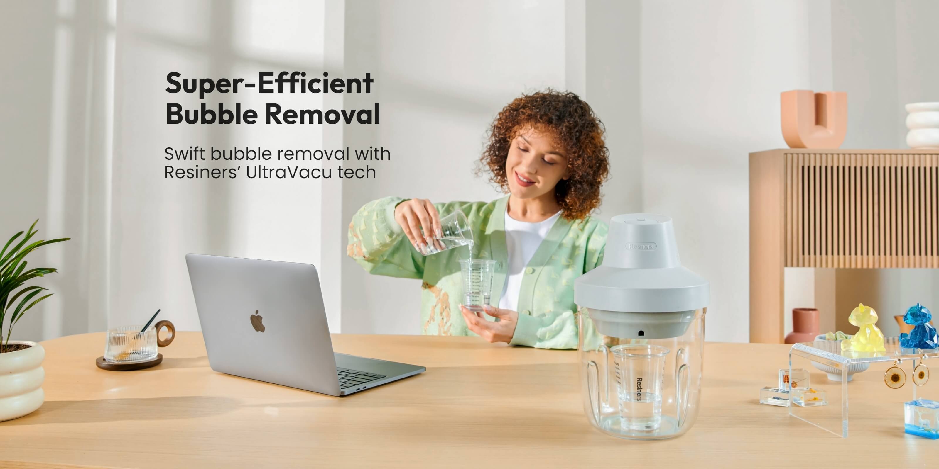 Resiners® AirLess Lite Bubble Removal Machine