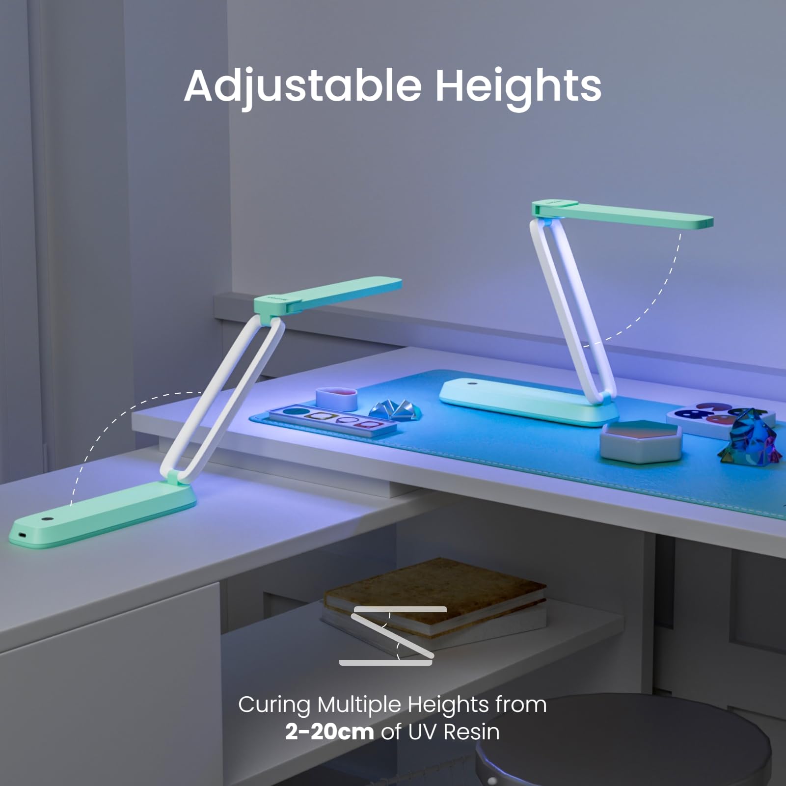 Resiners® 3-In-1 UV Light for Resin Curing