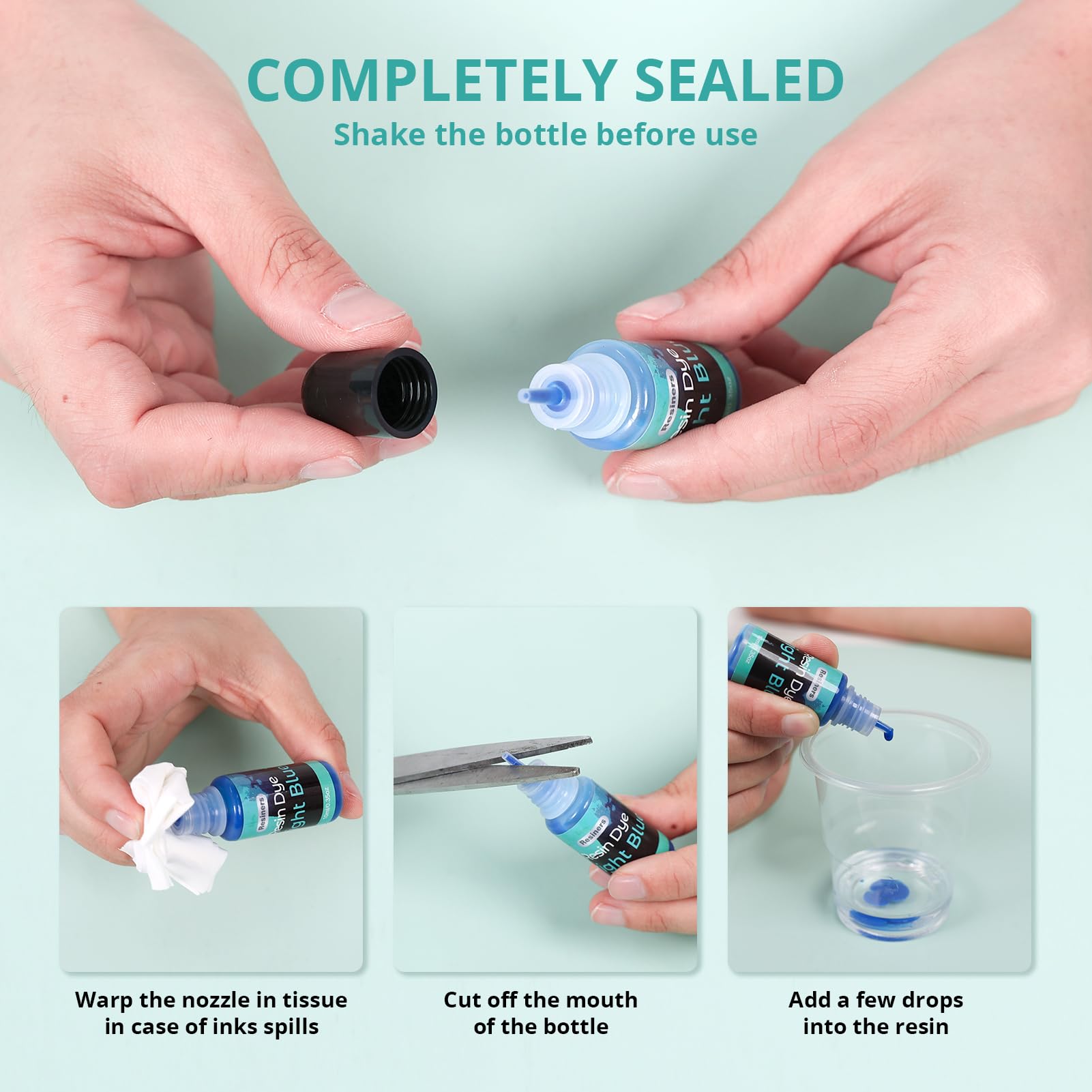 Resiners® 20 Colors Epoxy Resin Dye