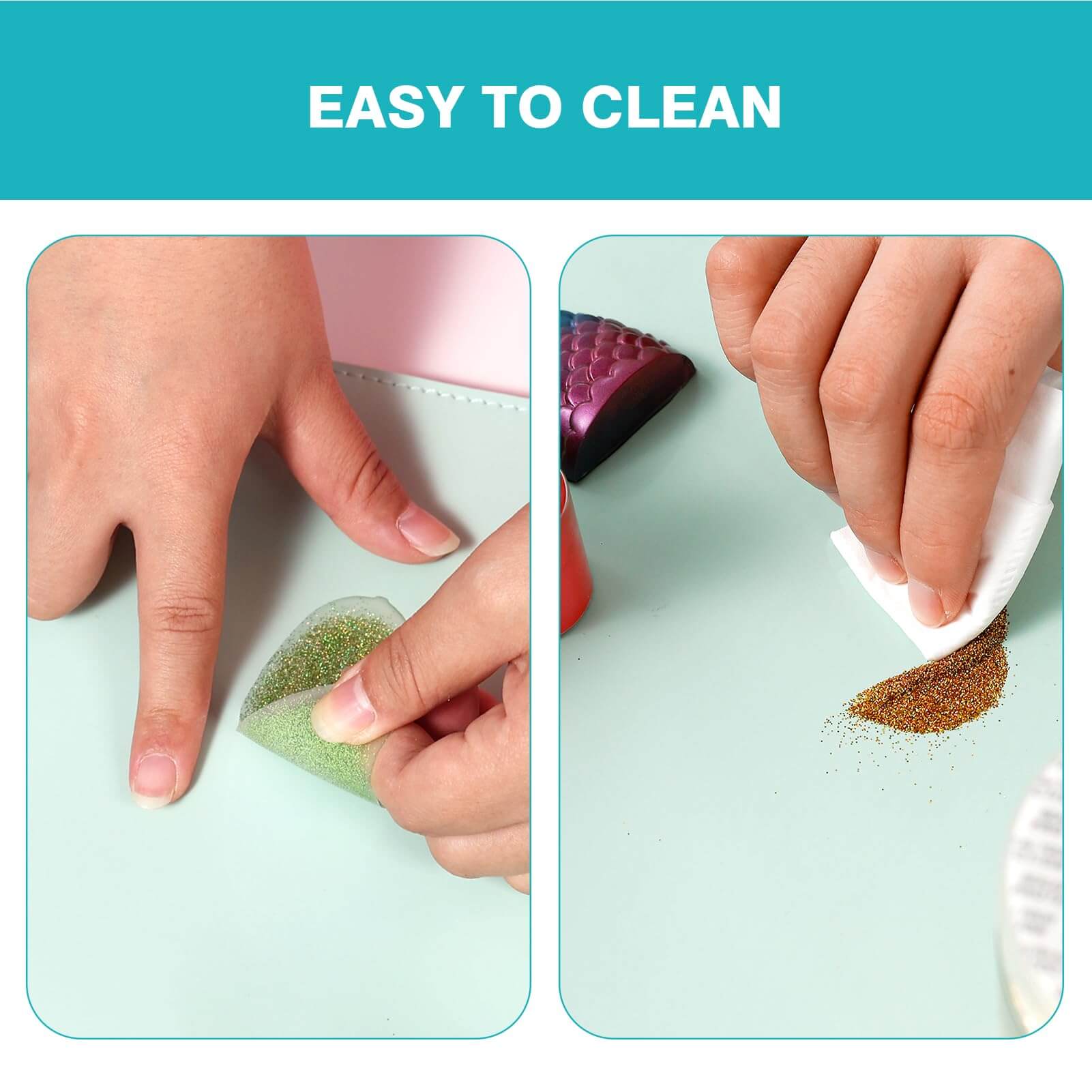 Resiners® Nonstick Heat-Resistant Leather Craft Mat