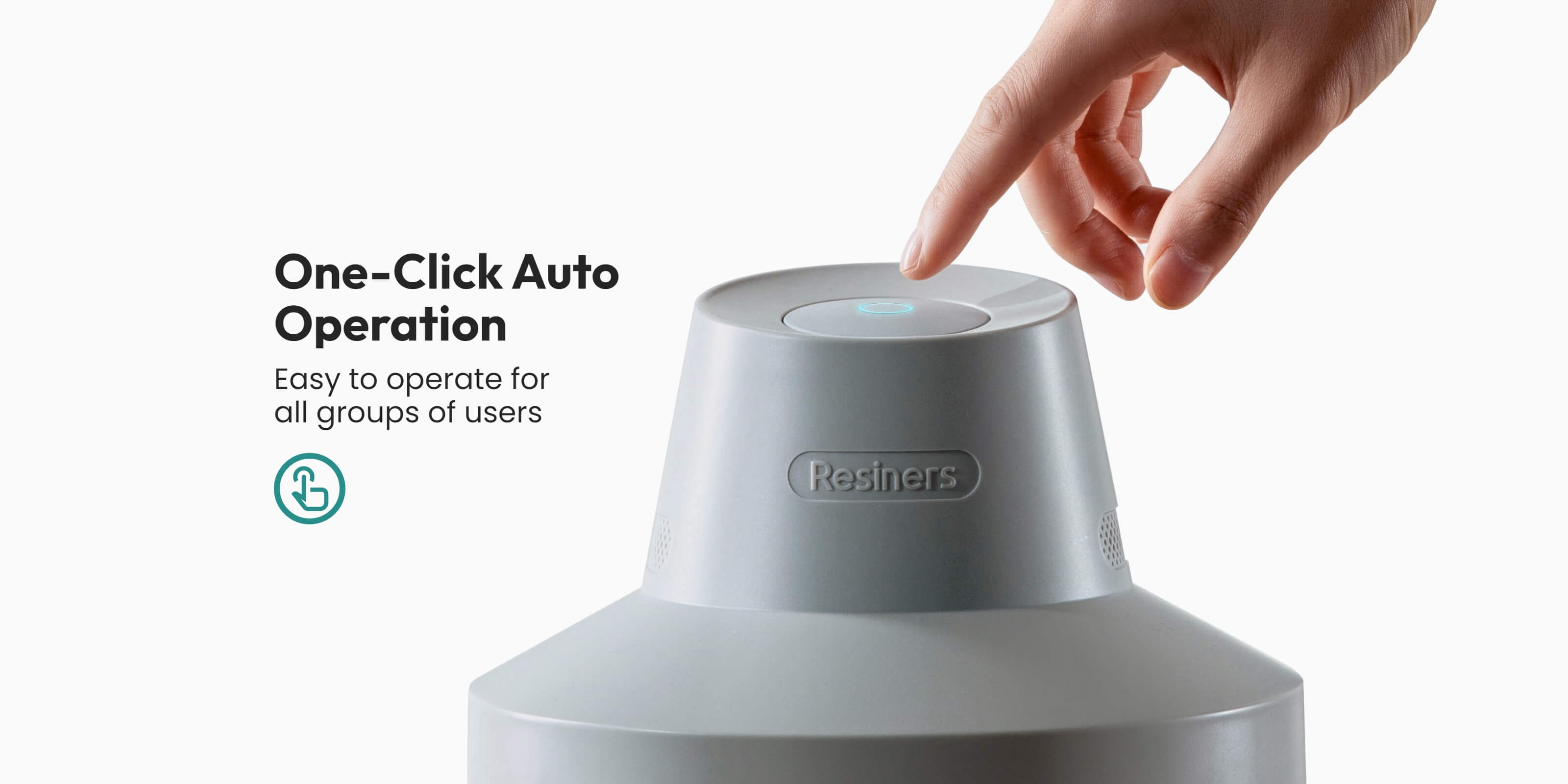 Resiners® AirLess Lite Bubble Removal Machine