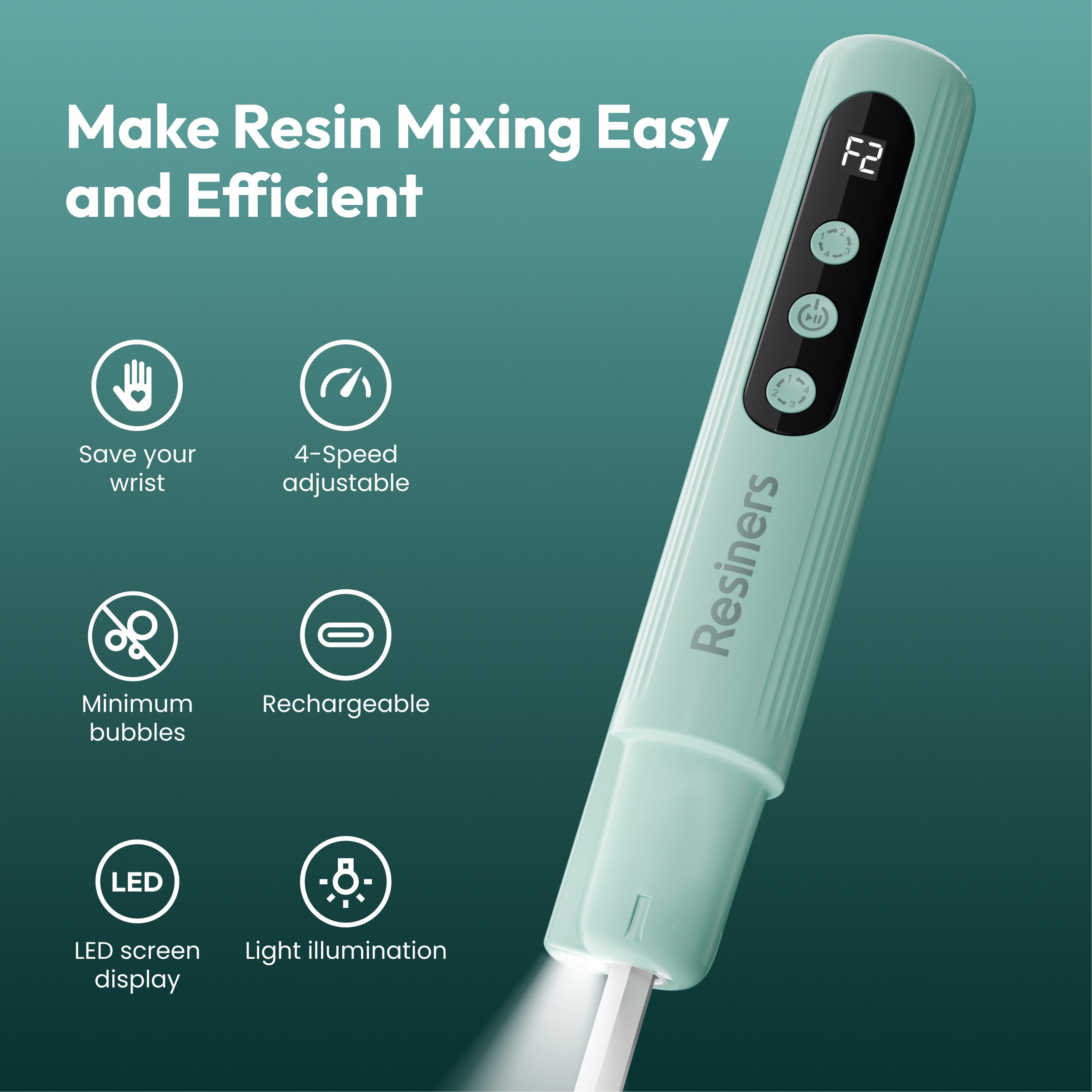 Resiners Handheld Resin Mixer