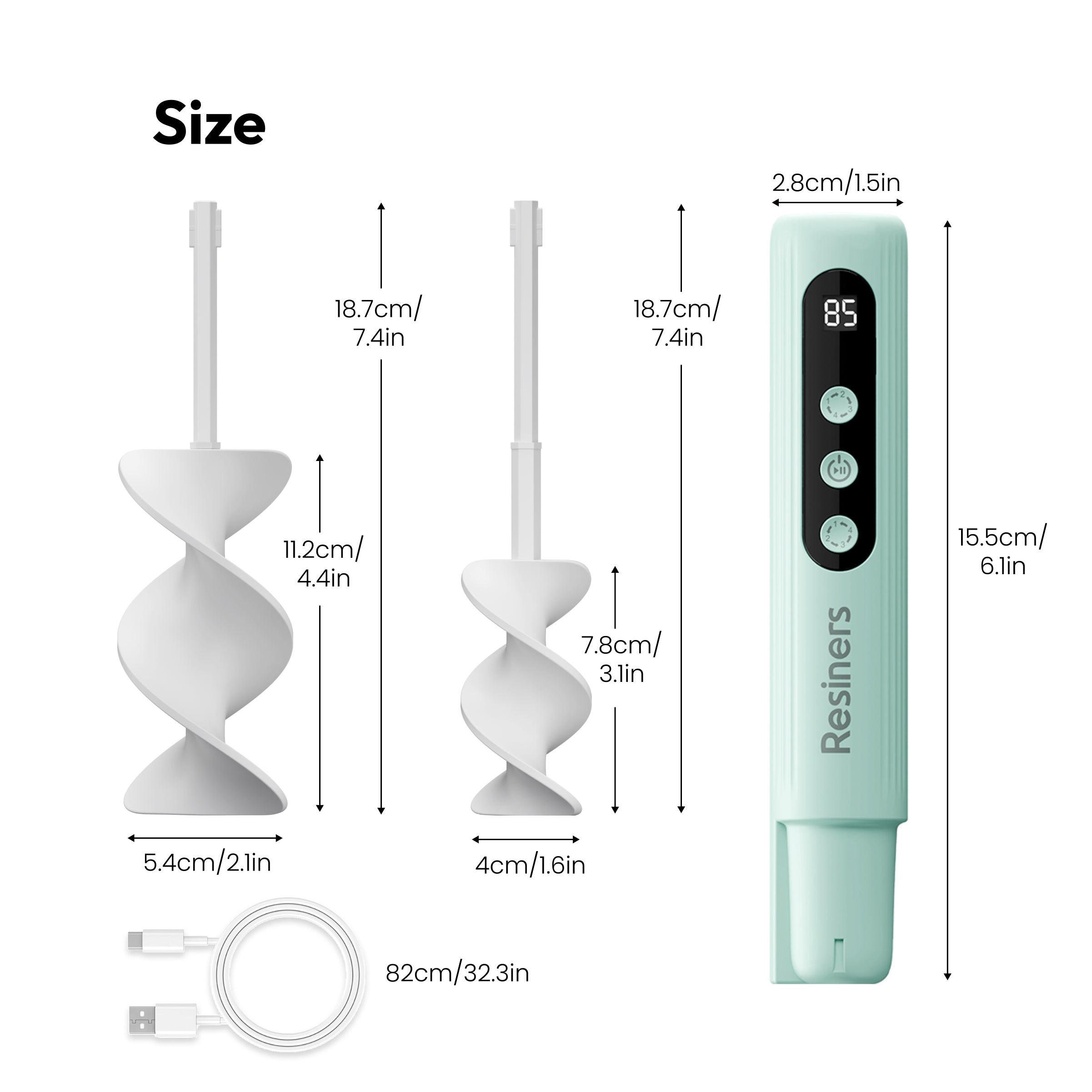 Resiners Handheld Resin Mixer