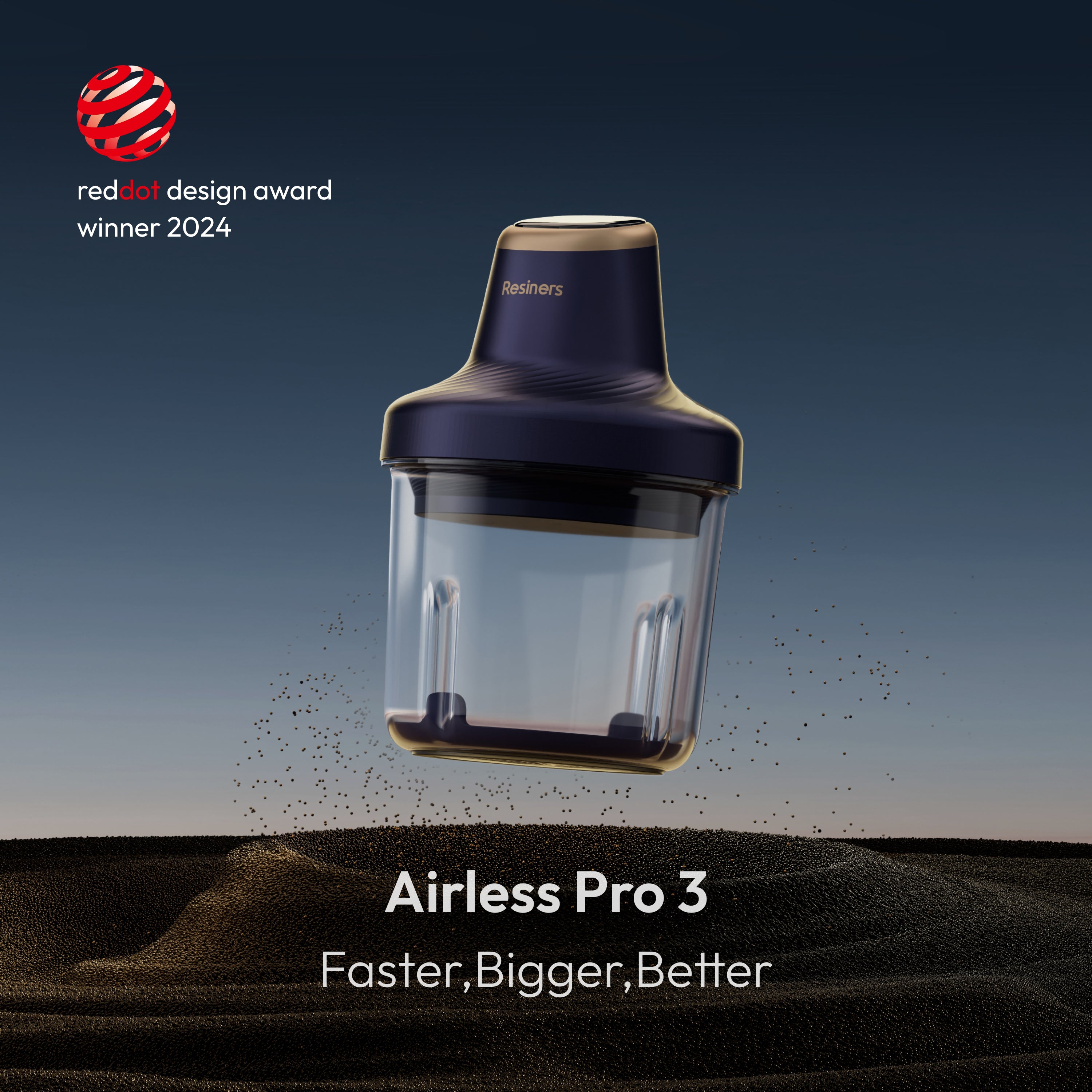 Resiners® AirLess Pro3 Resin Bubble Remover Machine