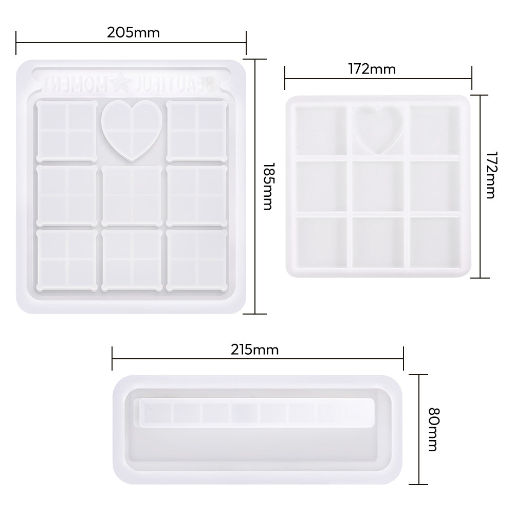 Resiners® Silicone Heart Mold for Photo Frames