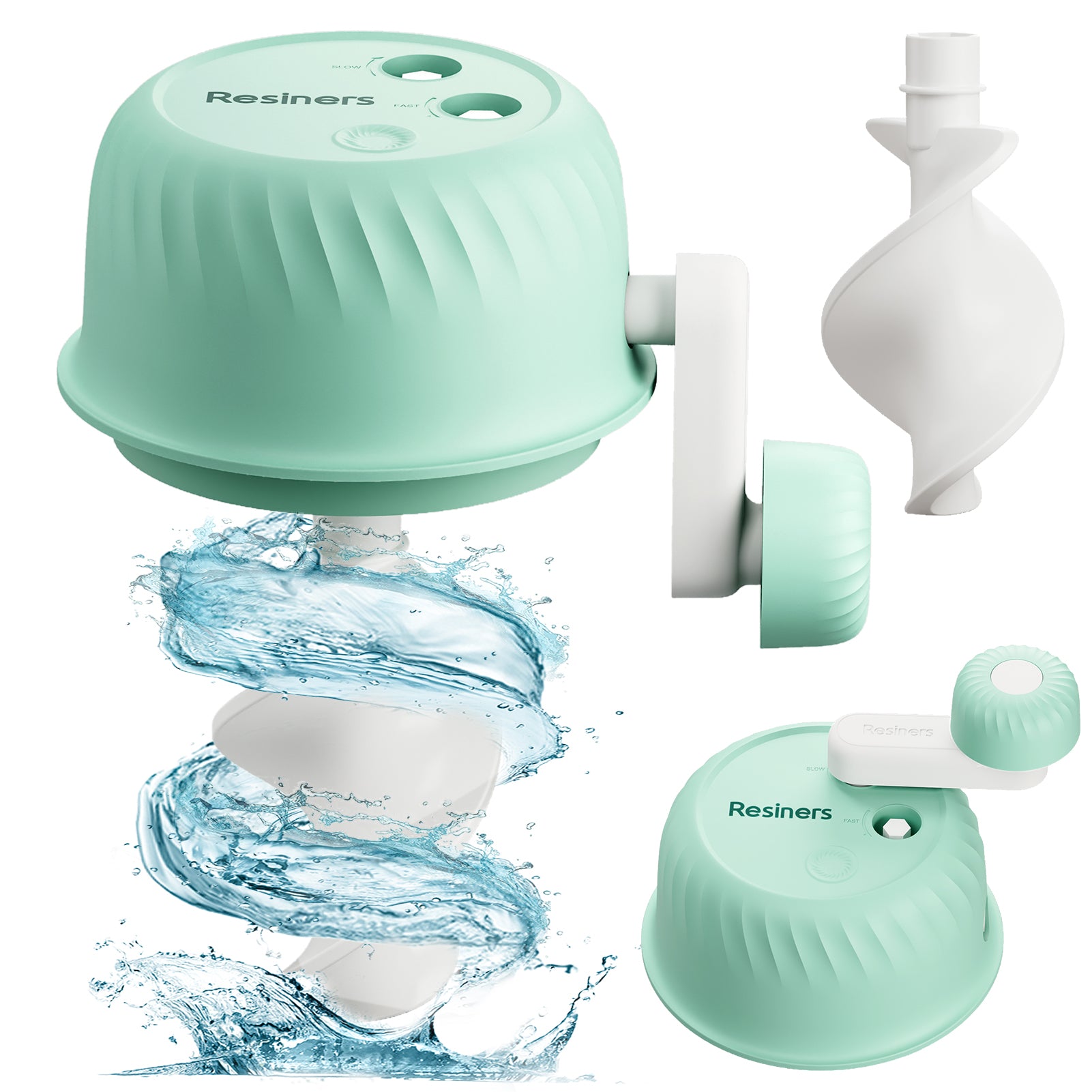 Resiners Hand-Crank Resin Mixer Kit
