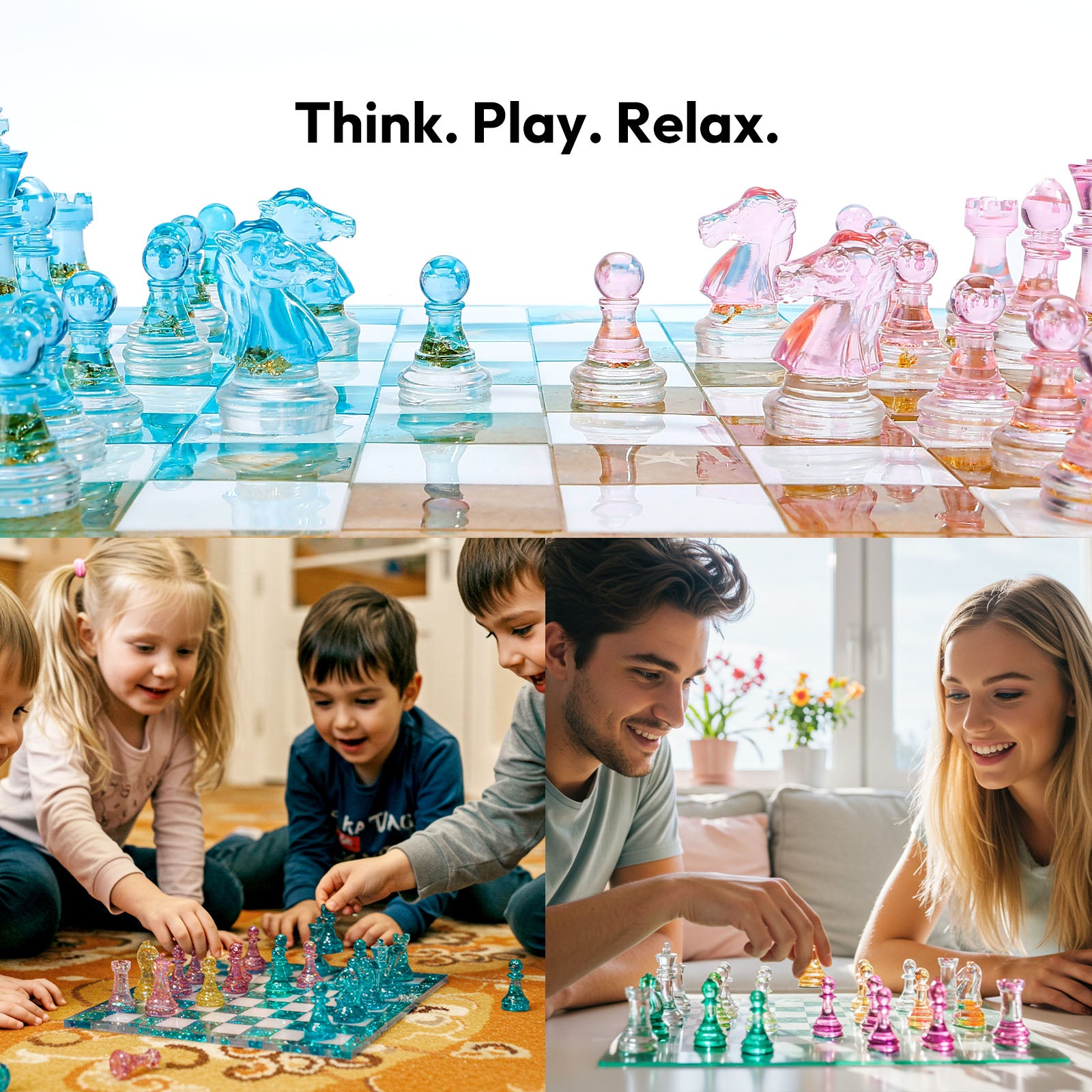 Resiners Chess Molds for Resin Casting