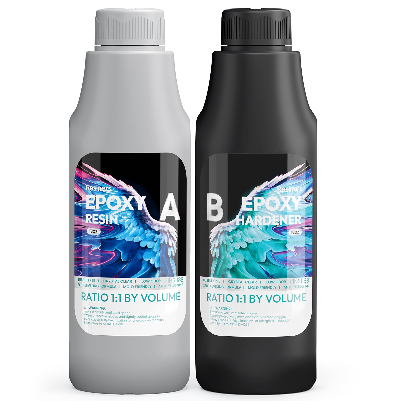 Resiners 32oz Crystal Clear Epoxy Resin Starter Kit