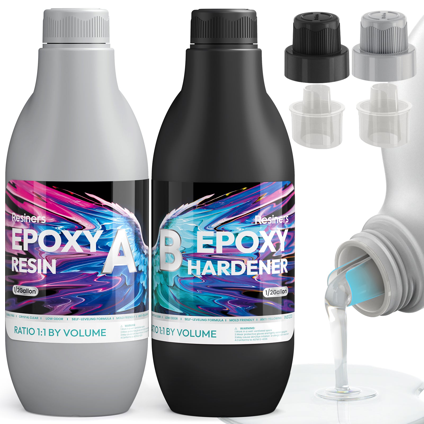 Resiners® 1 gallon Crystal Clear Epoxy Resin Kit