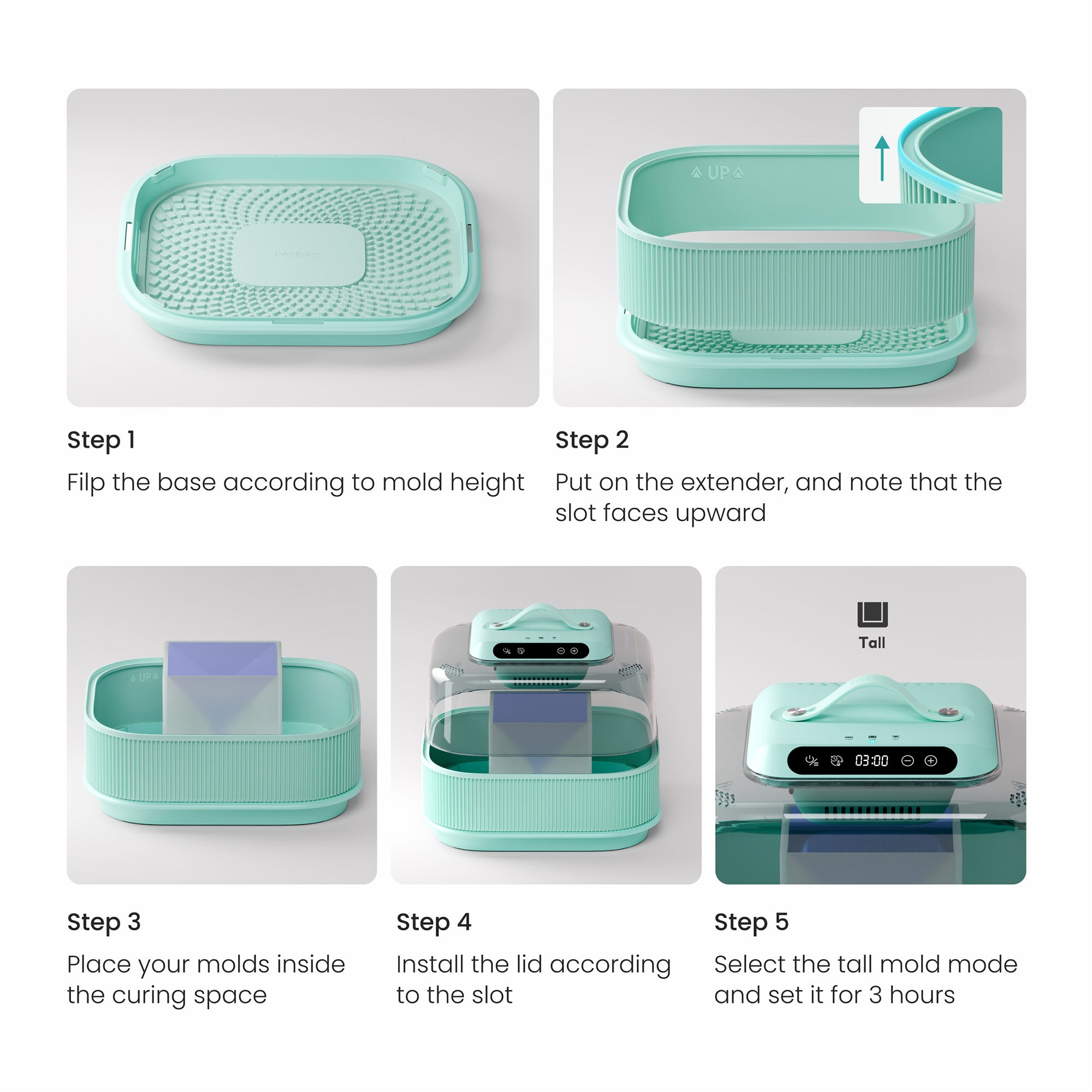 Resiners® Silicone Rubber Extender for G3 Resin Curing Machine