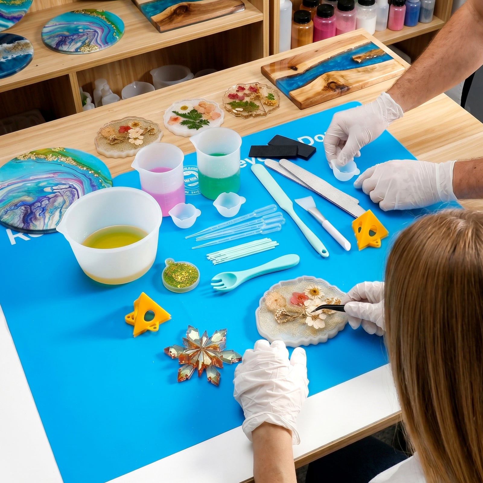 Resiners & Steve Resin Tools Set