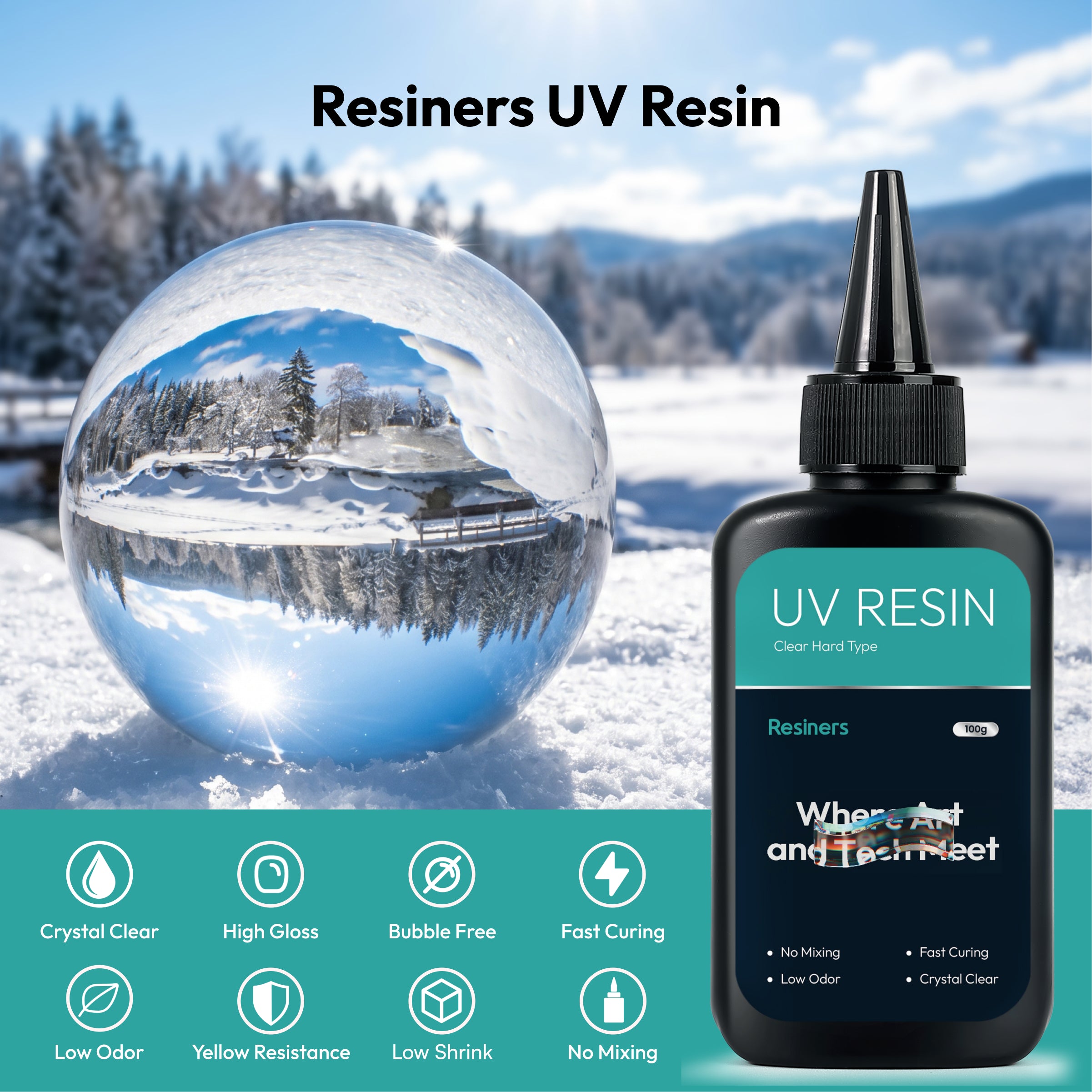 Resiners® 100g UV Resin