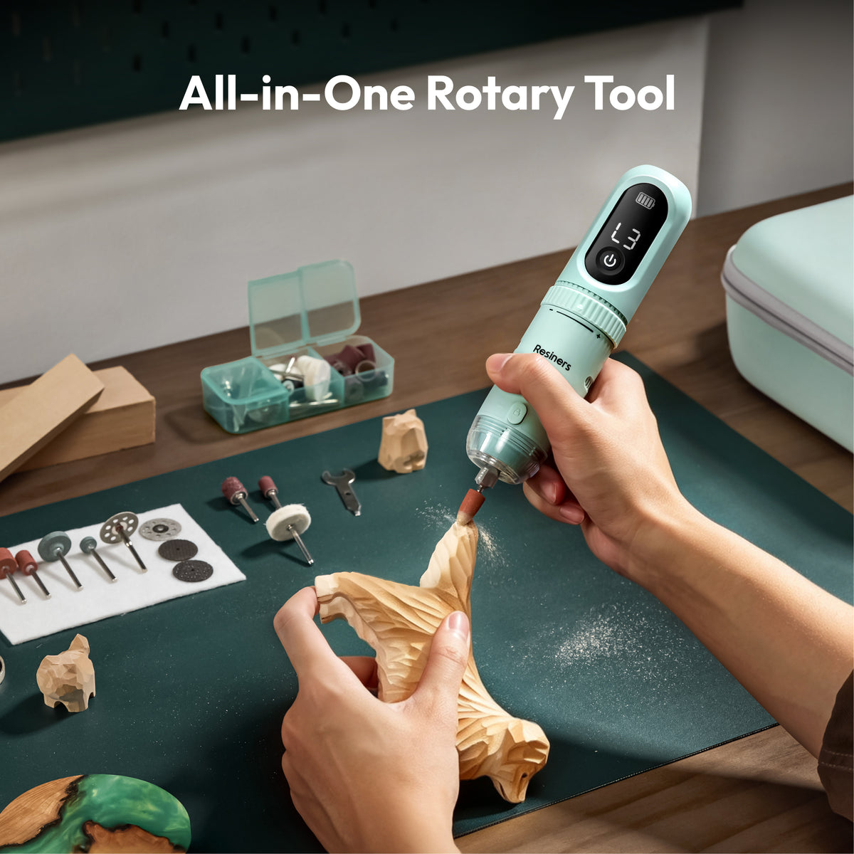 Resiners® AirFine Cordless Sander & Polisher