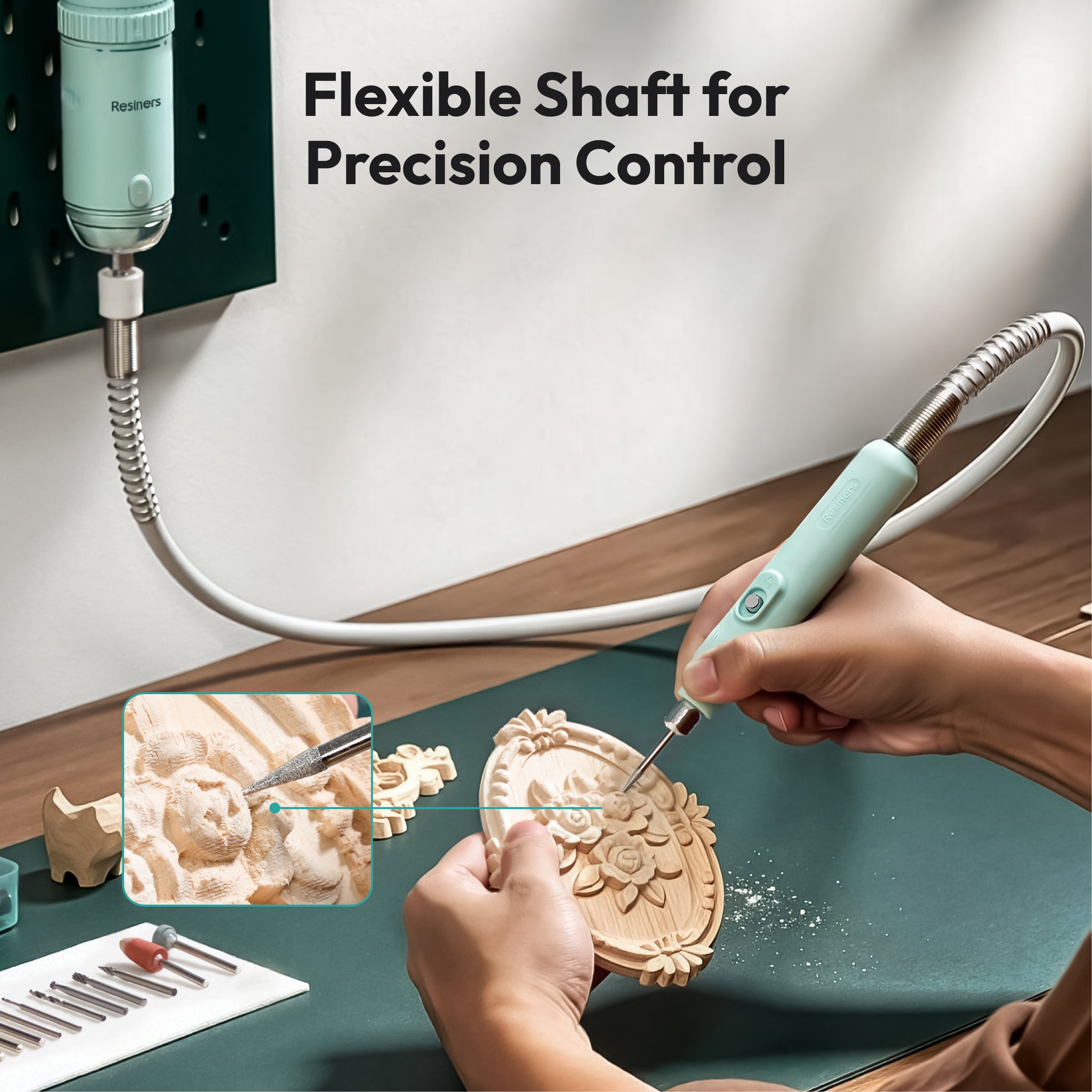 Resiners® AirFine Cordless Sander & Polisher