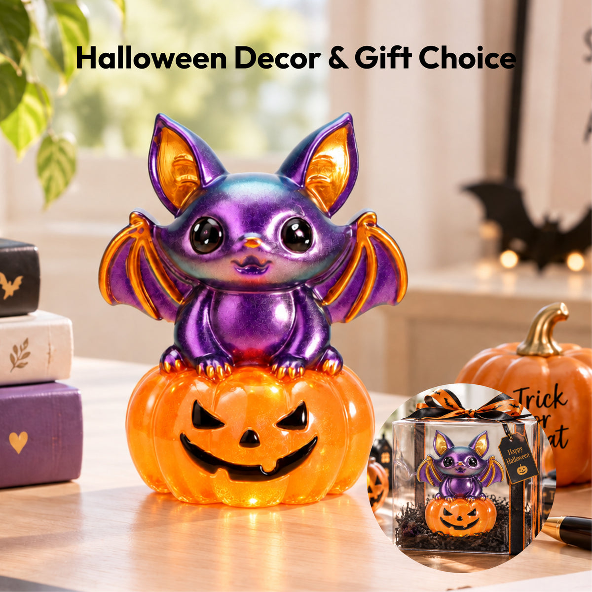 Resiners® Halloween Bat Pumpkin Silicone Mold