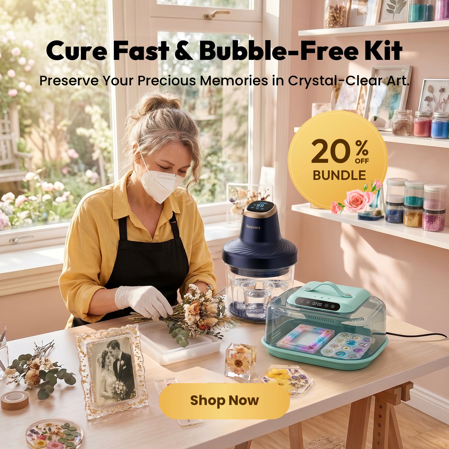 Cure Fast & Bubble-Free Kit