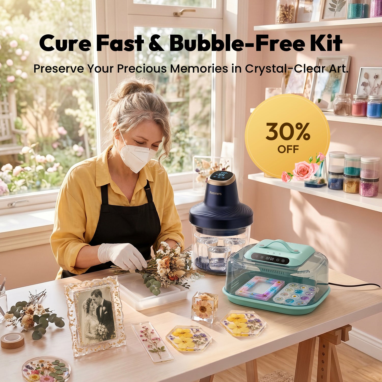 Cure Fast & Bubble-Free Kit