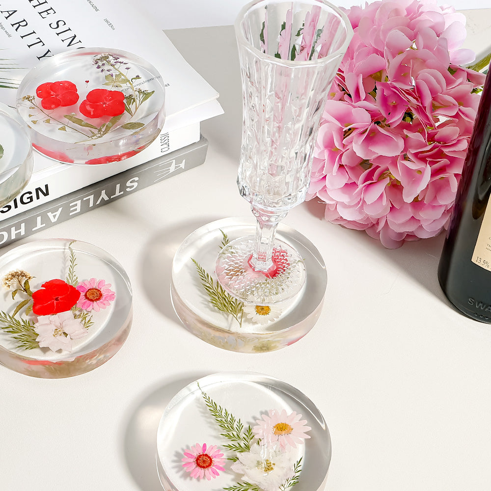 Resiners® 6-Cavity Silicone Coaster Mold Kit