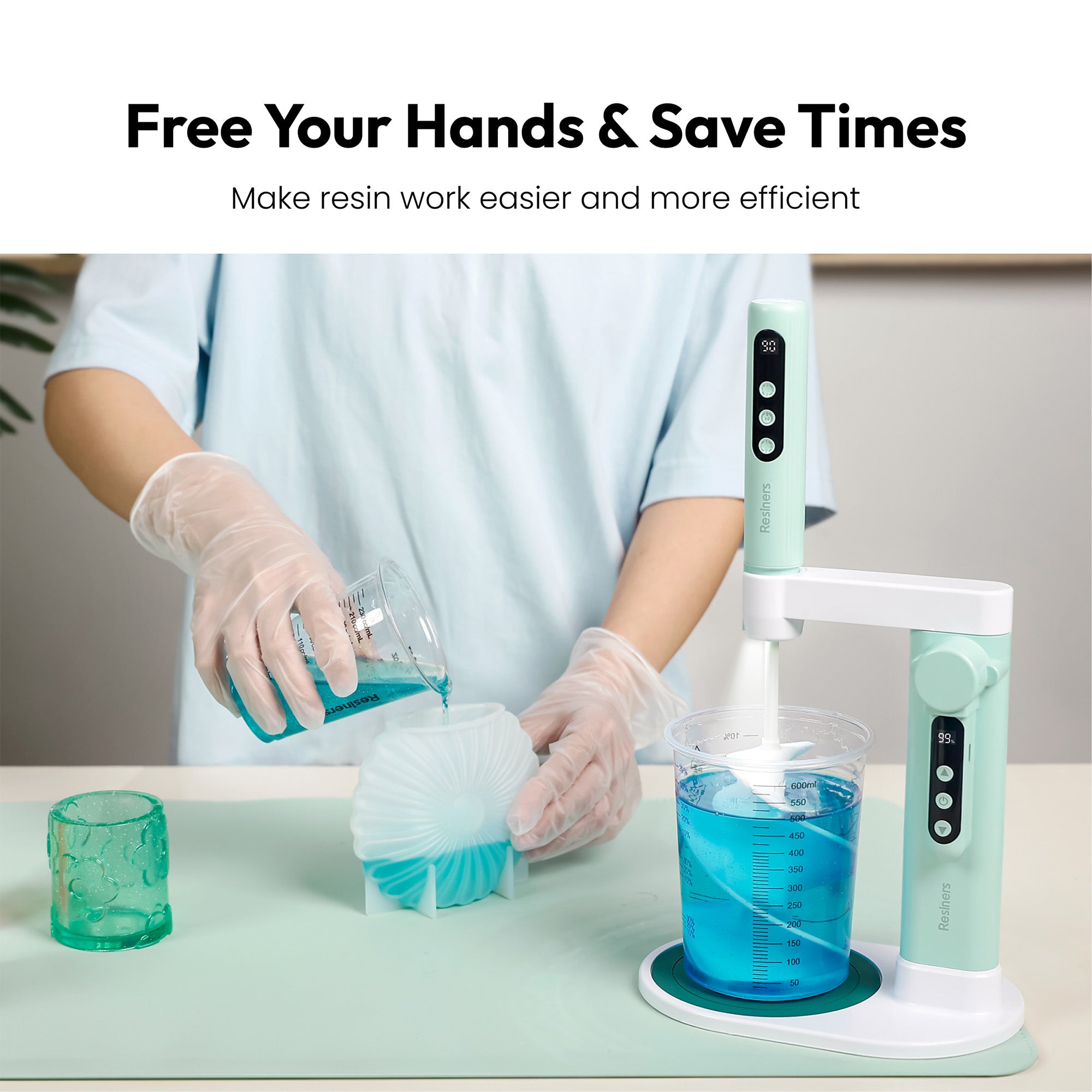 Resiners Handheld Resin Mixer