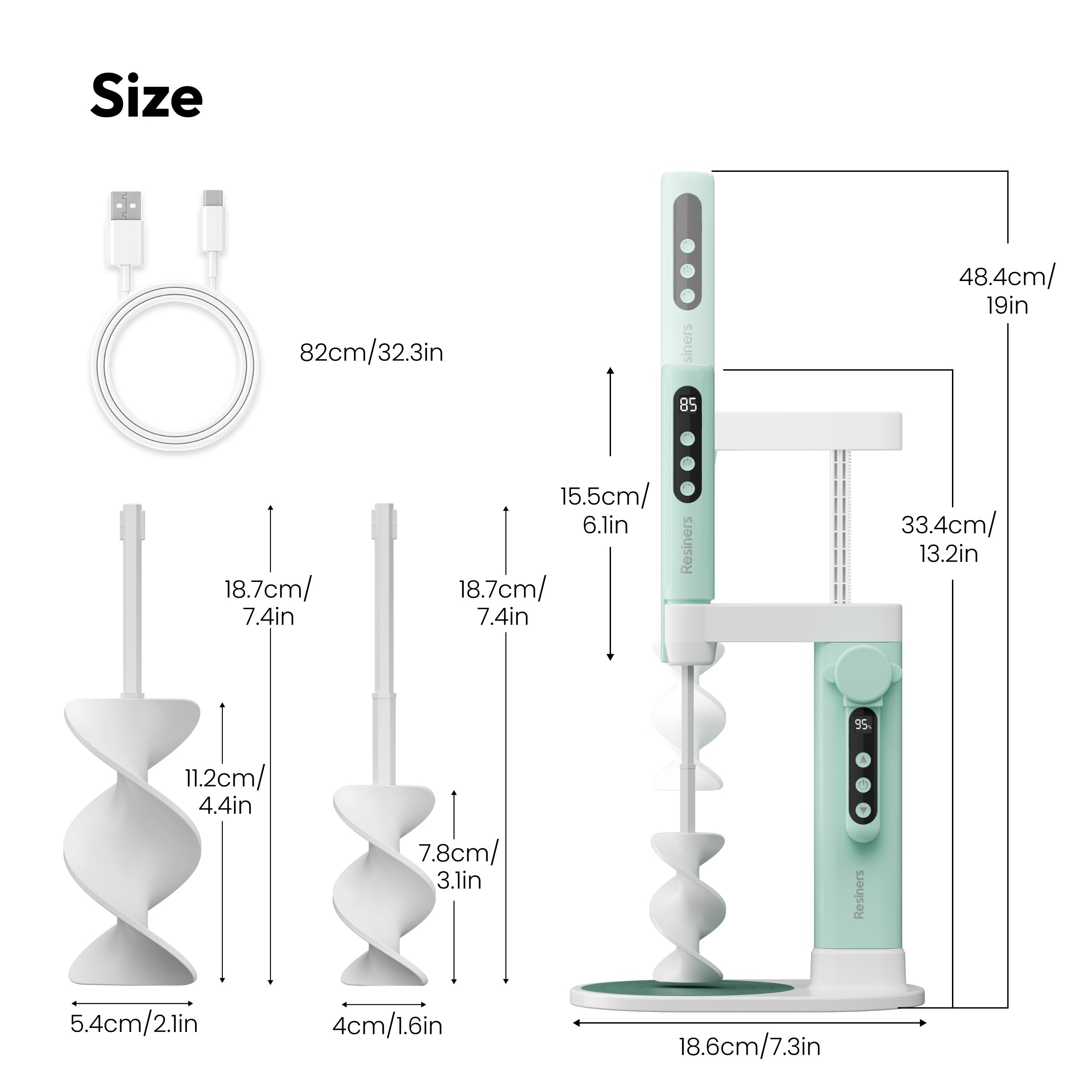 Resiners Handheld Resin Mixer