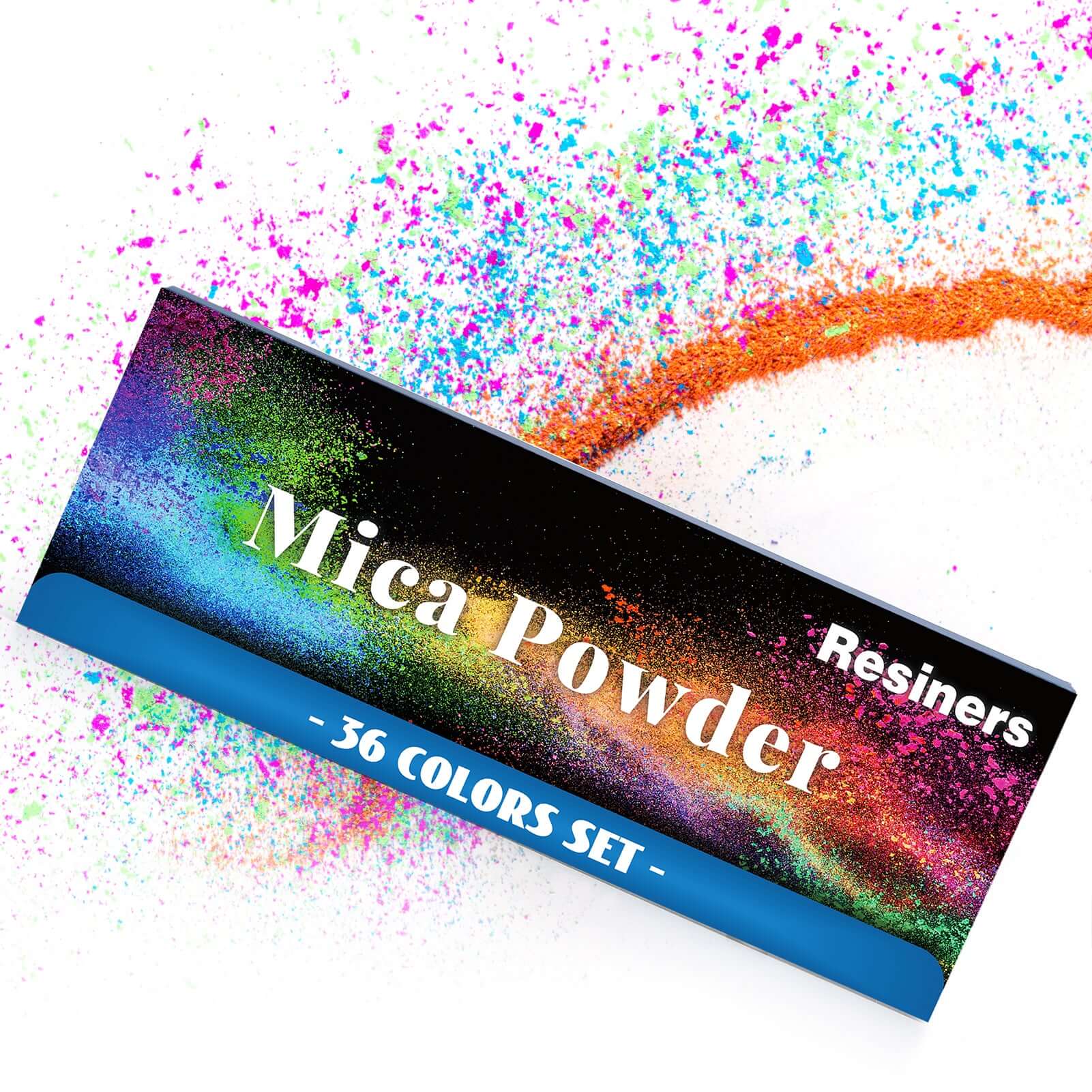 Resiners® 36 Colors Mica Powder Set - 0.1oz(3g)/Bag