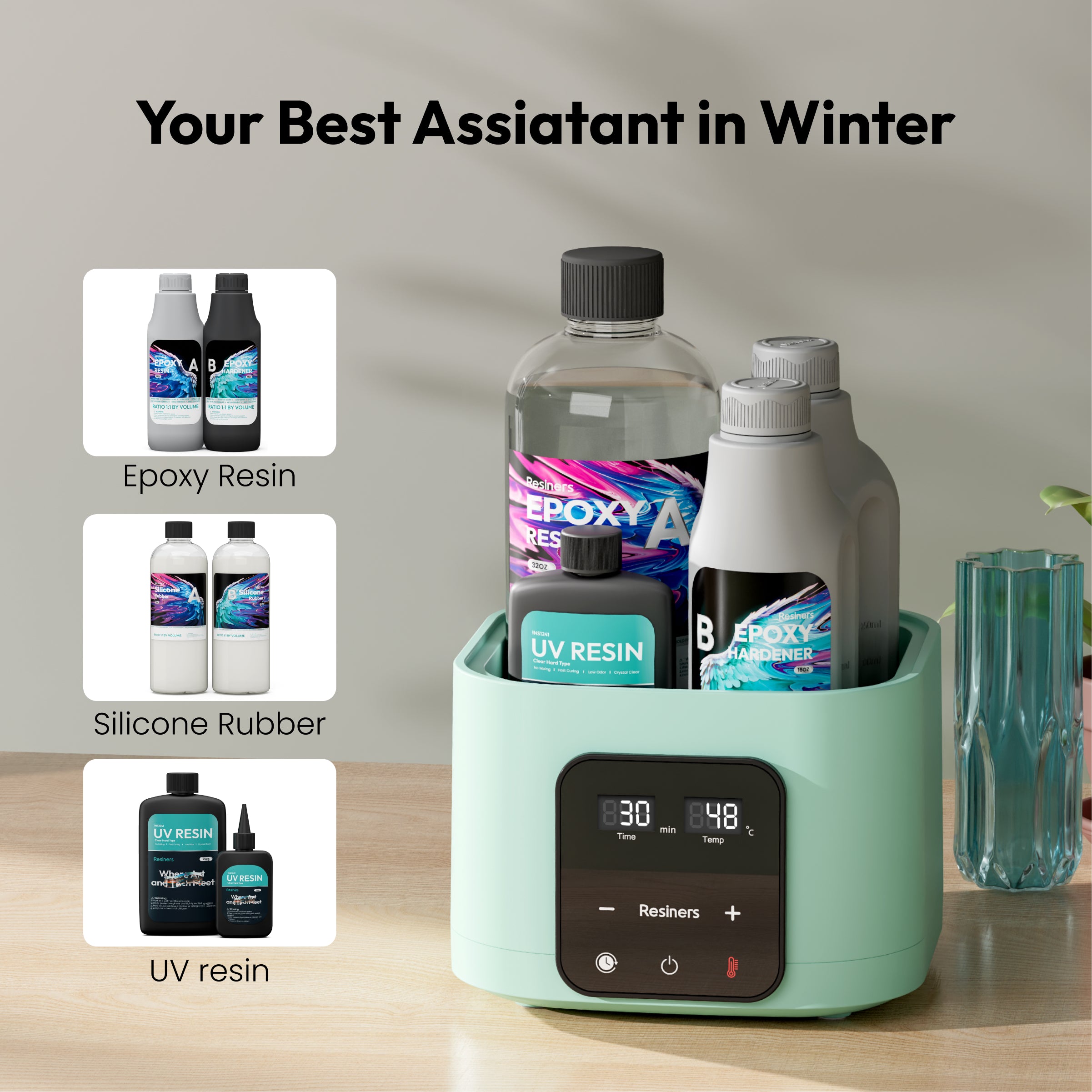 Resiners® Smart Resin Warmer