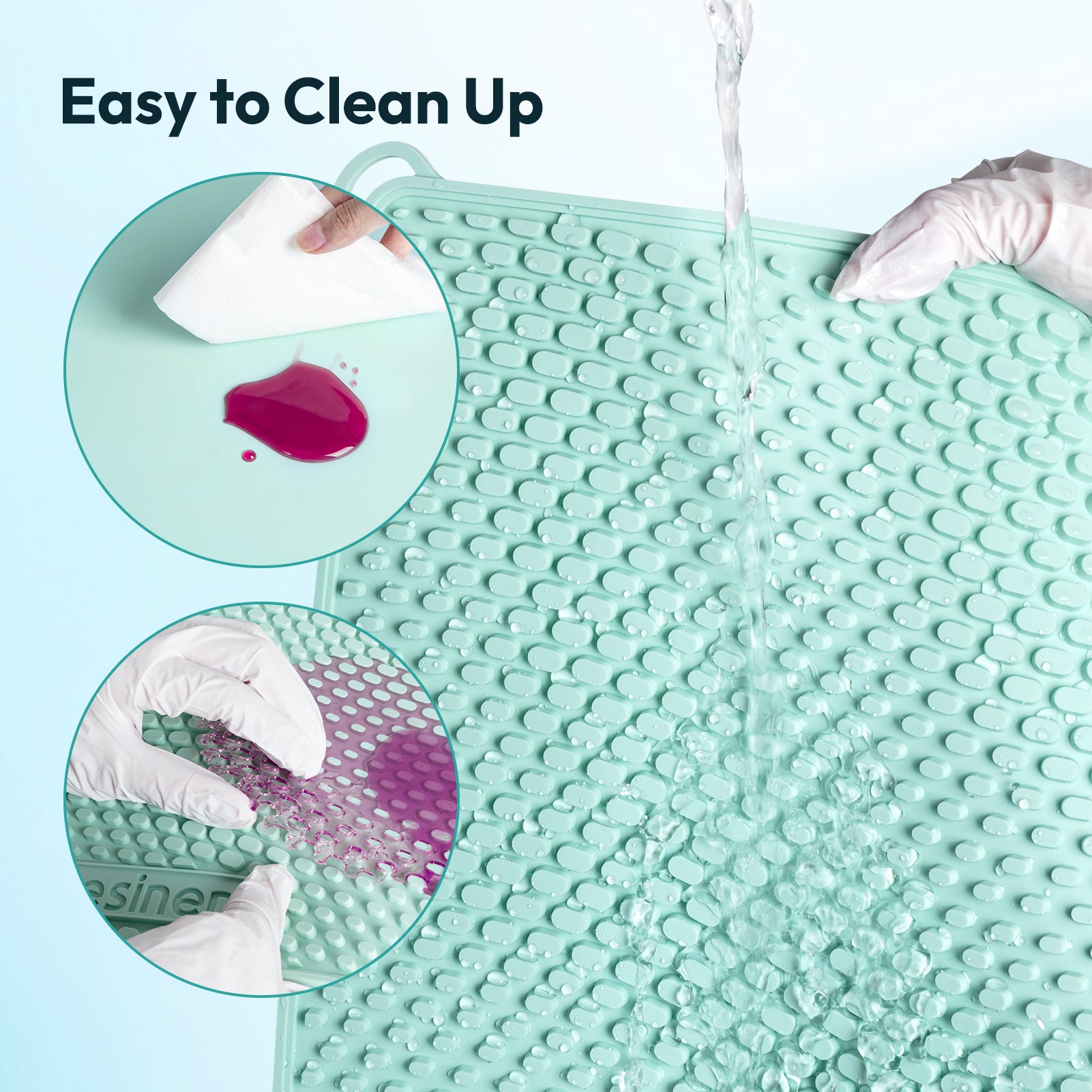 Resiners Dual-Zone Silicone Mat-Smarter Resin Crafting