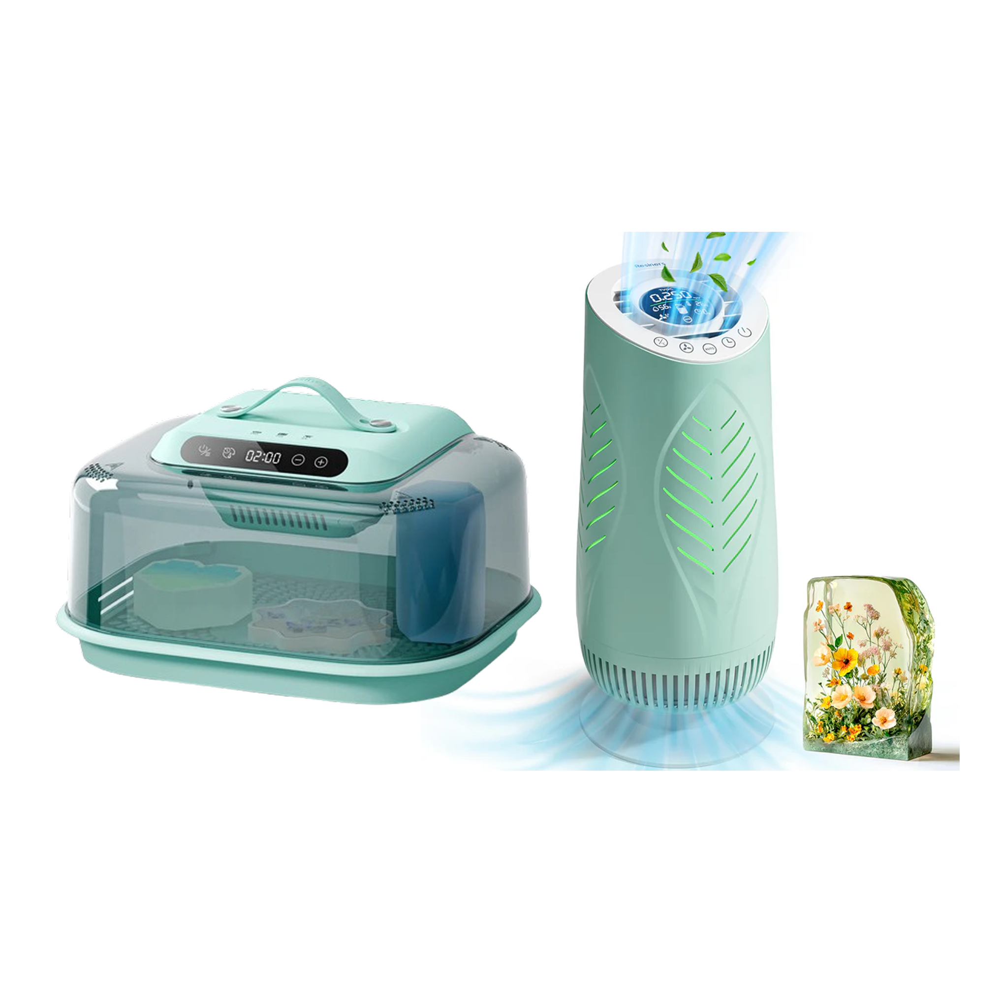 Resiners® G3 2-in-1 Resin Curing Machine for UV and Epoxy Projects