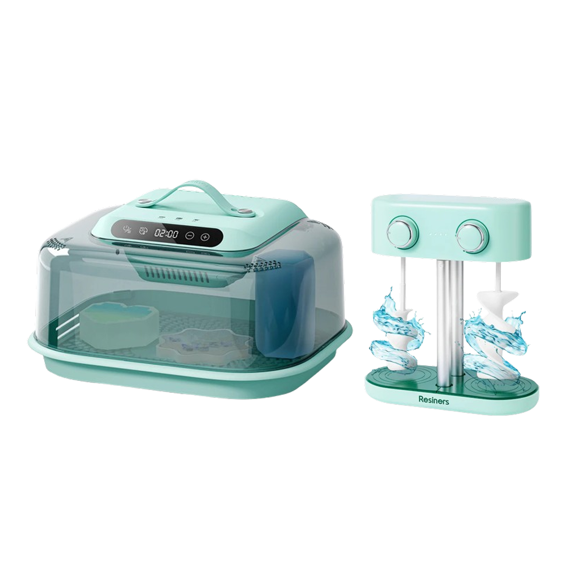 Resiners® G3 2-in-1 Resin Curing Machine for UV and Epoxy Projects