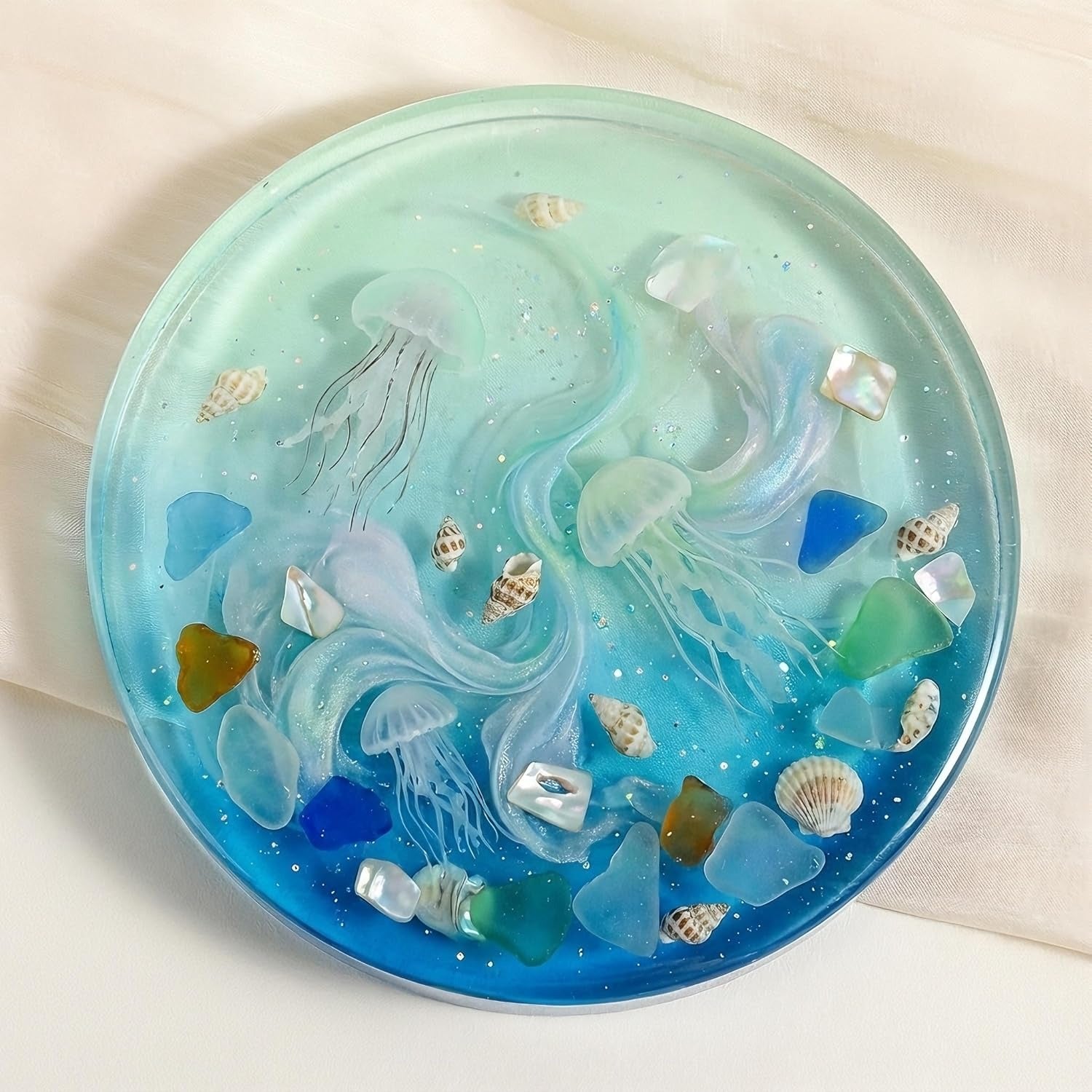 Resiners® 6-Cavity Silicone Coaster Mold Kit