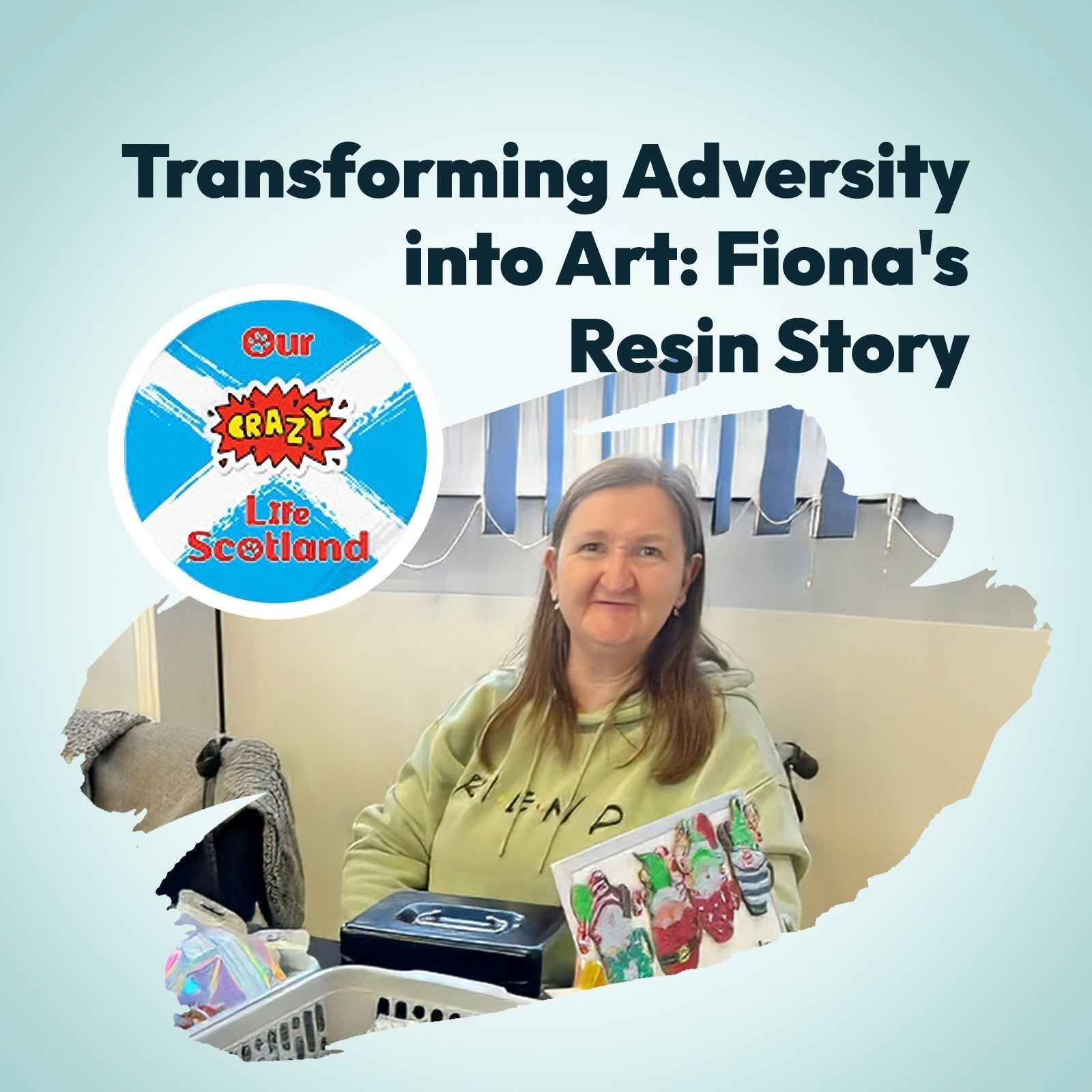 From Darkness to Radiance: Fiona's Resin Crafting Journey with Resiners