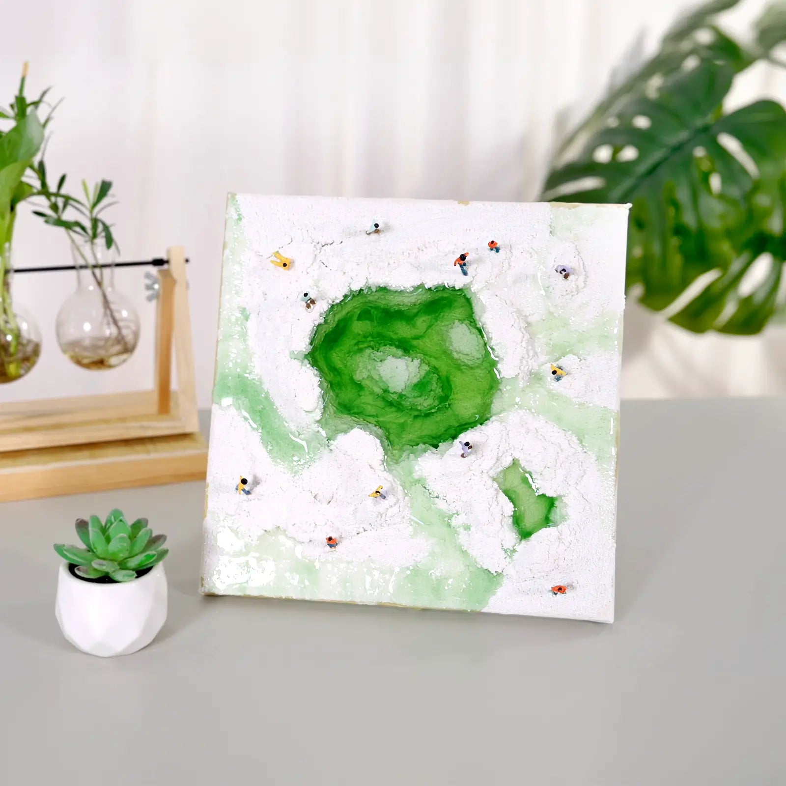 How to Create a Beautiful Mini Salt Lake Diorama