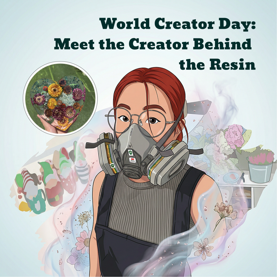 From Passion to Process: Inside a Resin Artist’s Creative Journey